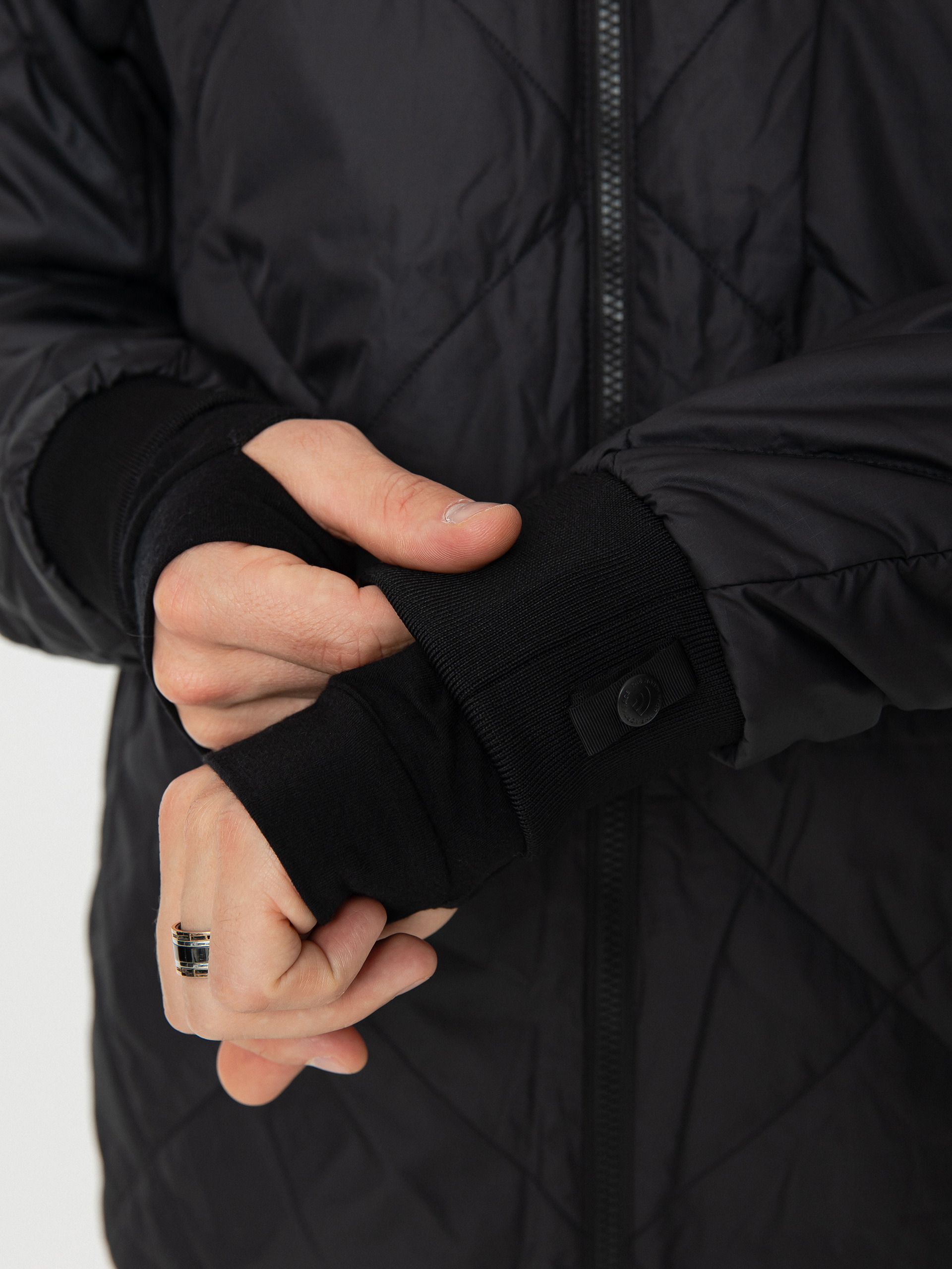 Mens The North Face Fourbarrel Triclimate Snowboard jacket (almond butter/tnf black)