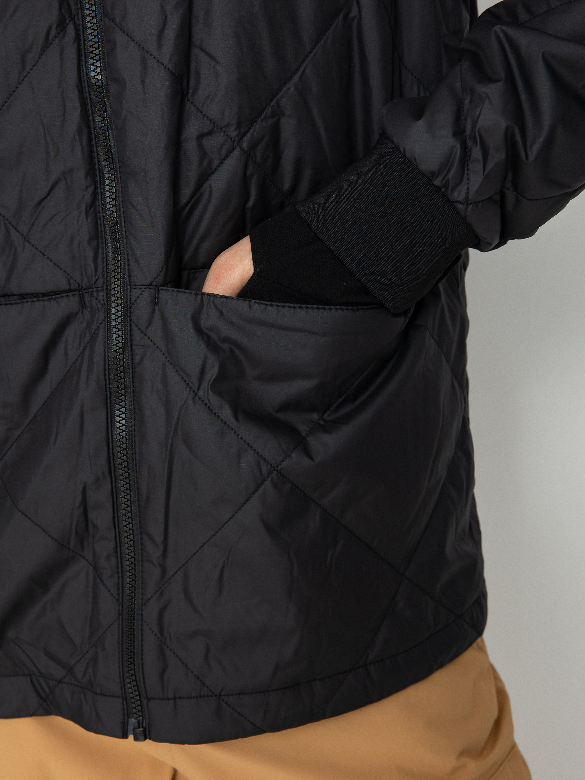 Mens The North Face Fourbarrel Triclimate Snowboard jacket (almond butter/tnf black)