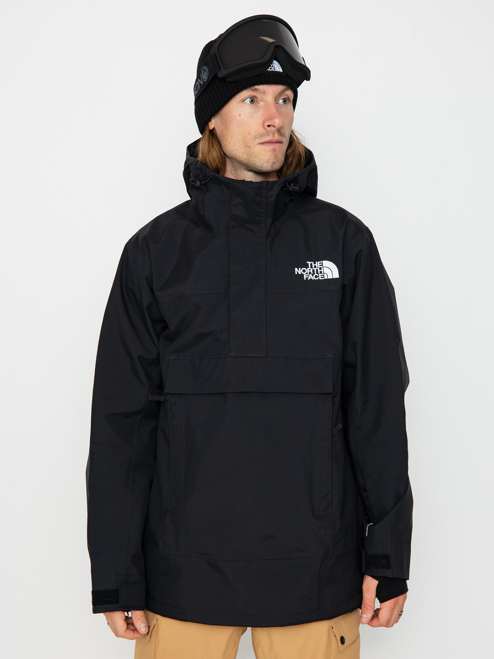 Mens The North Face Driftview Anorak Snowboard jacket (tnf black)