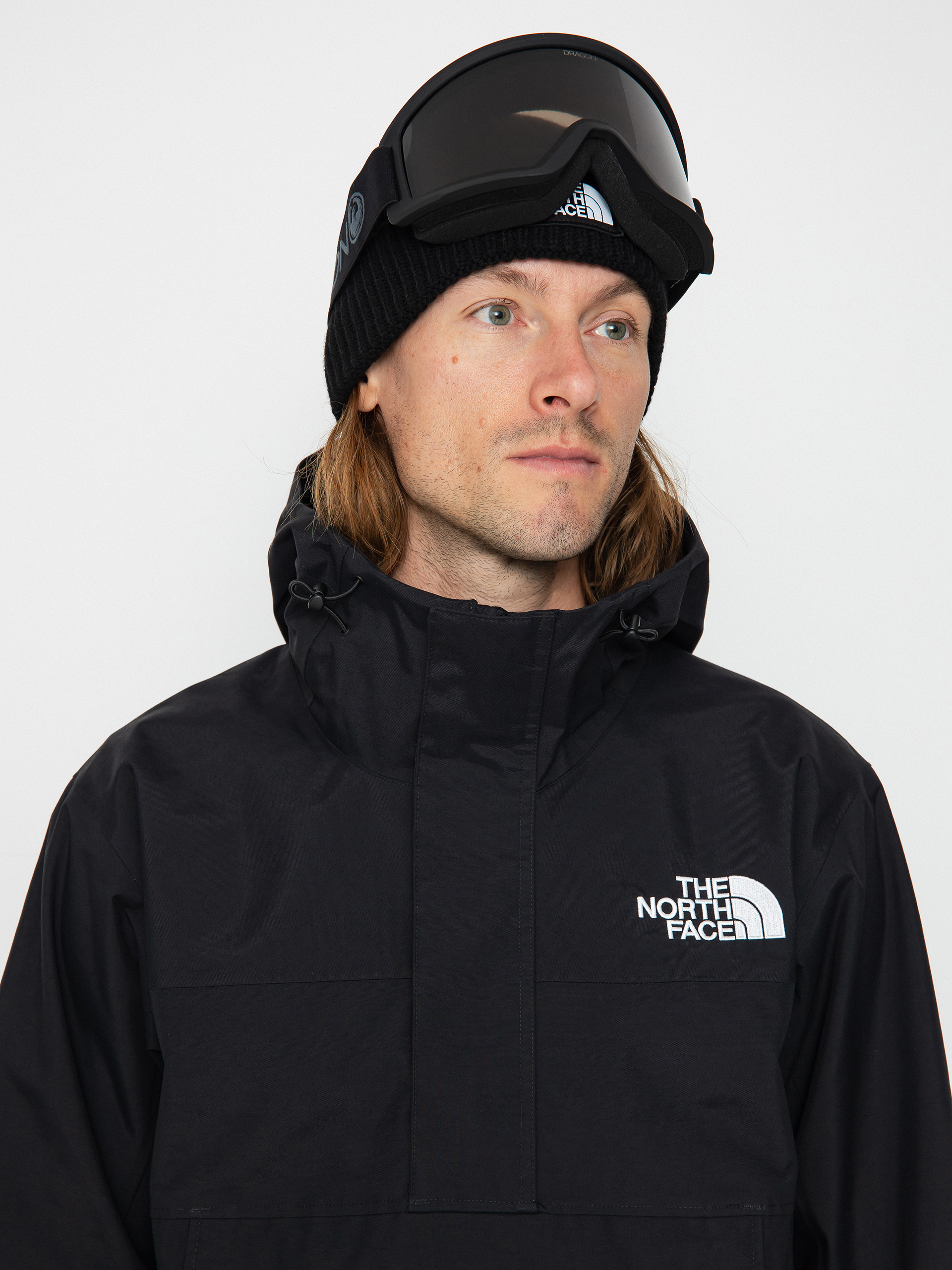 Mens The North Face Driftview Anorak Snowboard jacket (tnf black)