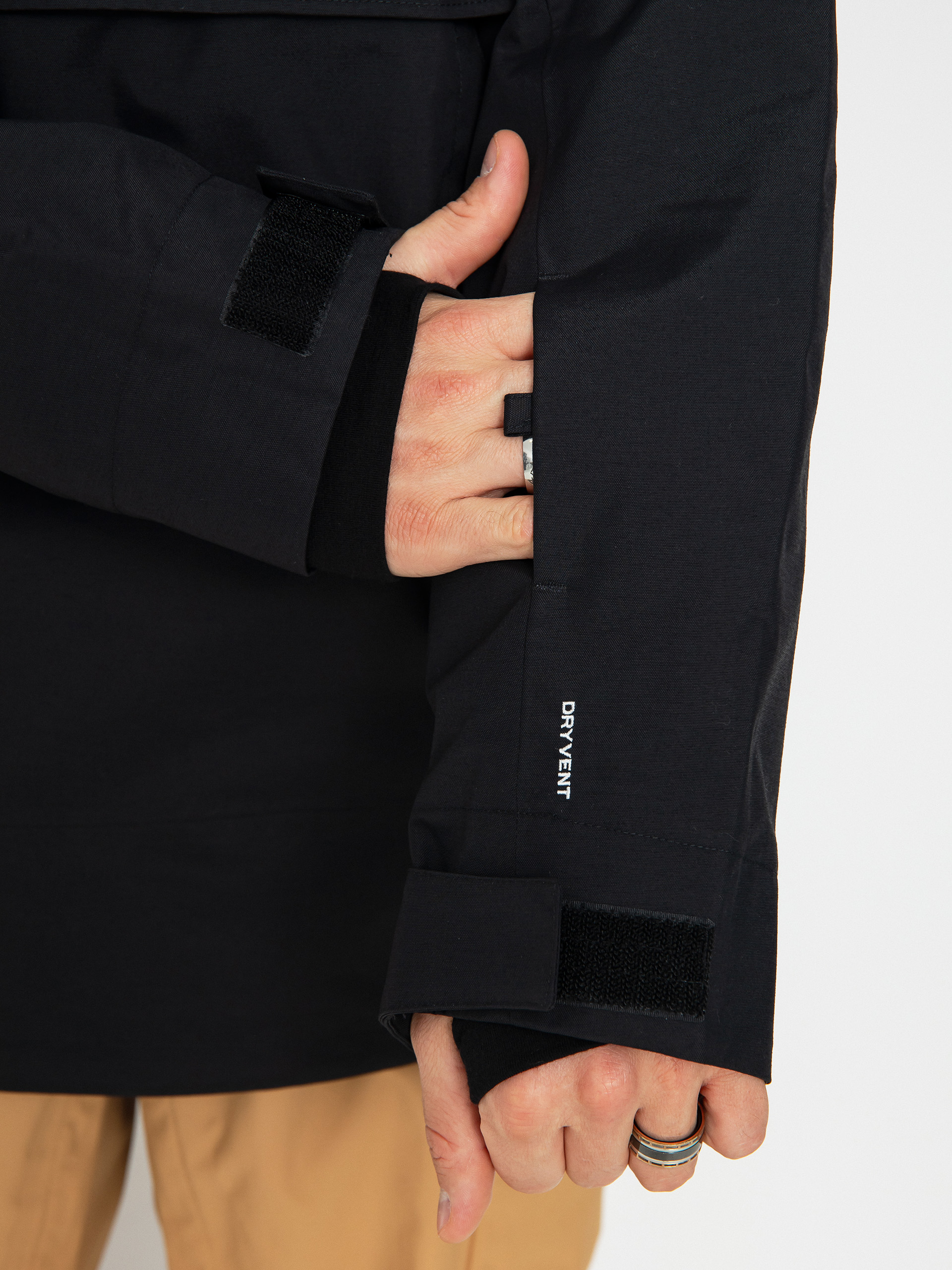 Mens The North Face Driftview Anorak Snowboard jacket (tnf black)