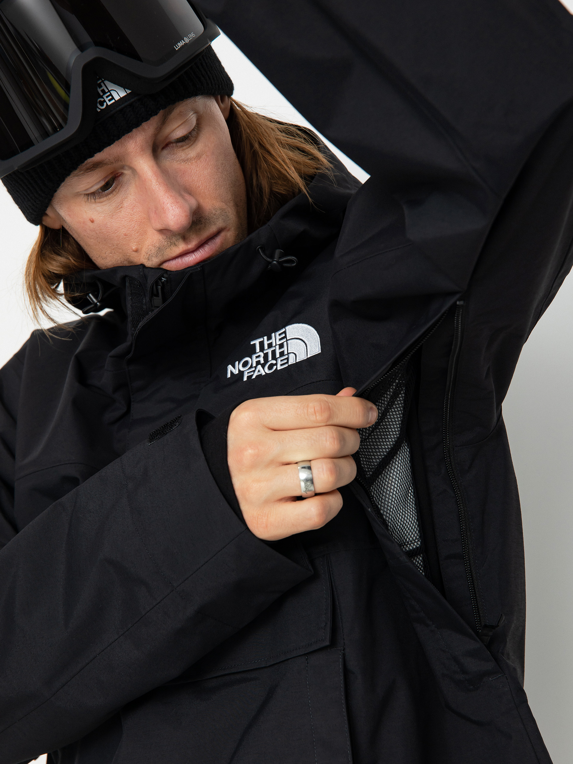 The North Face Driftview Anorak Snowboard jacket - black (tnf black)