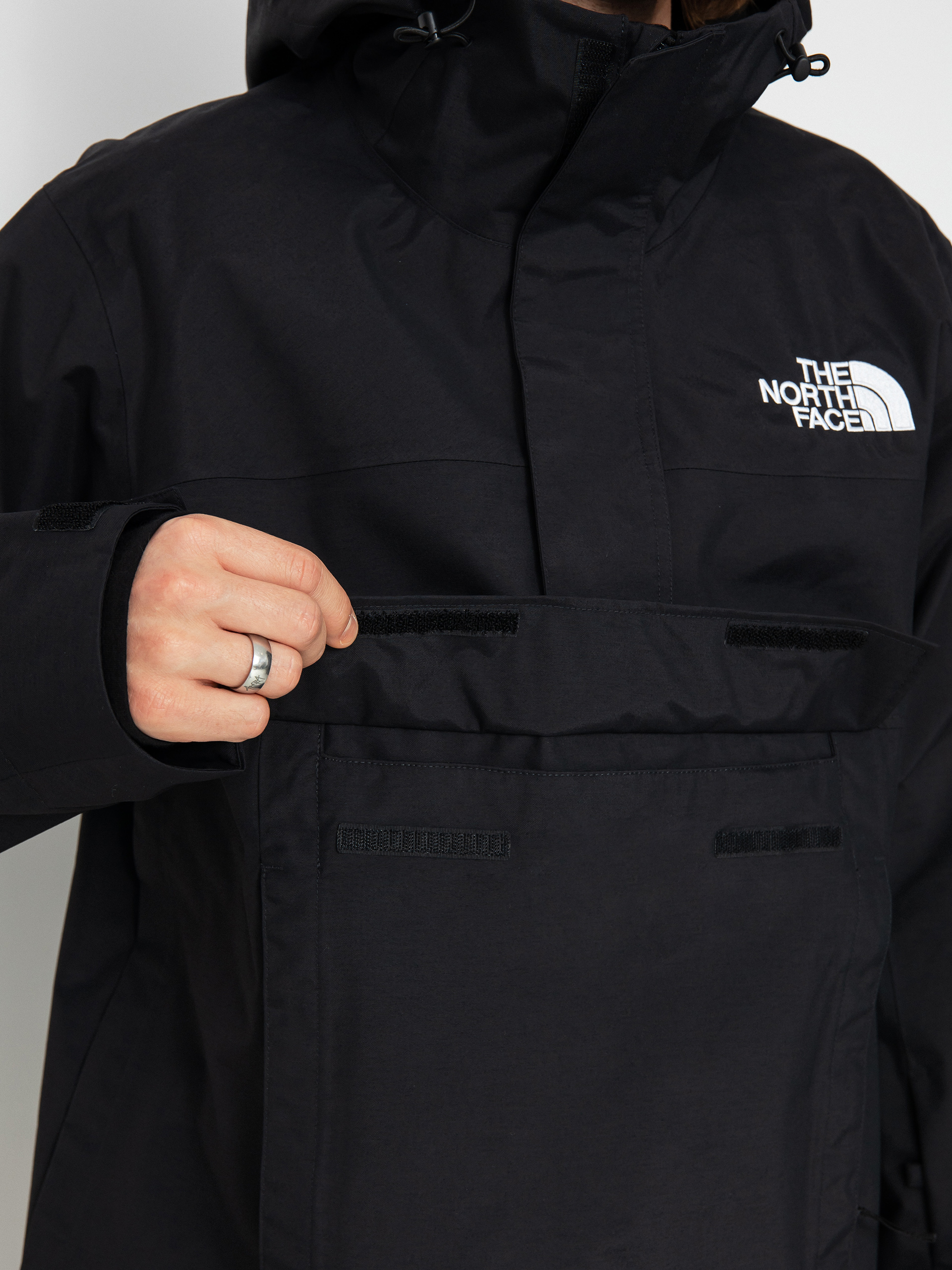 Mens The North Face Driftview Anorak Snowboard jacket (tnf black)