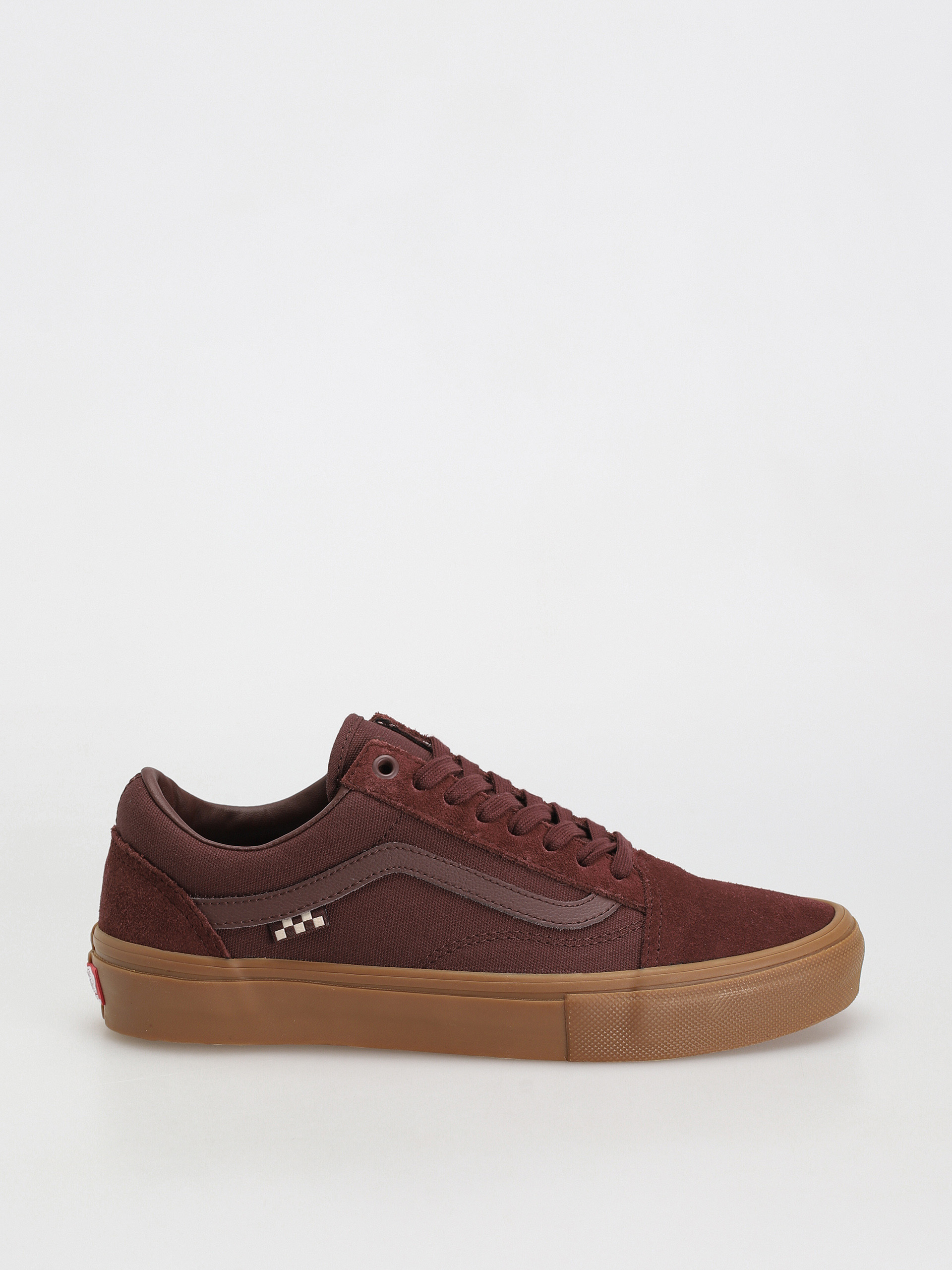 Vans Skate Old Skool Schuhe (dark red/gum)