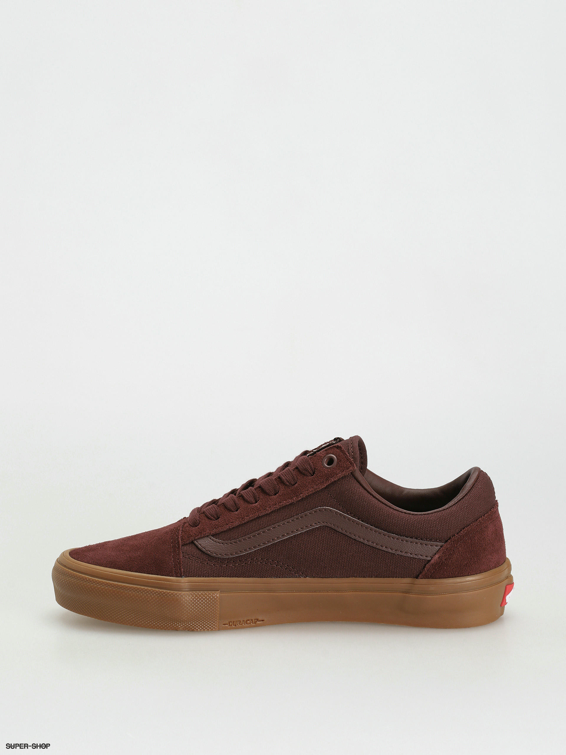 Vans old 2025 skool burgundy gum