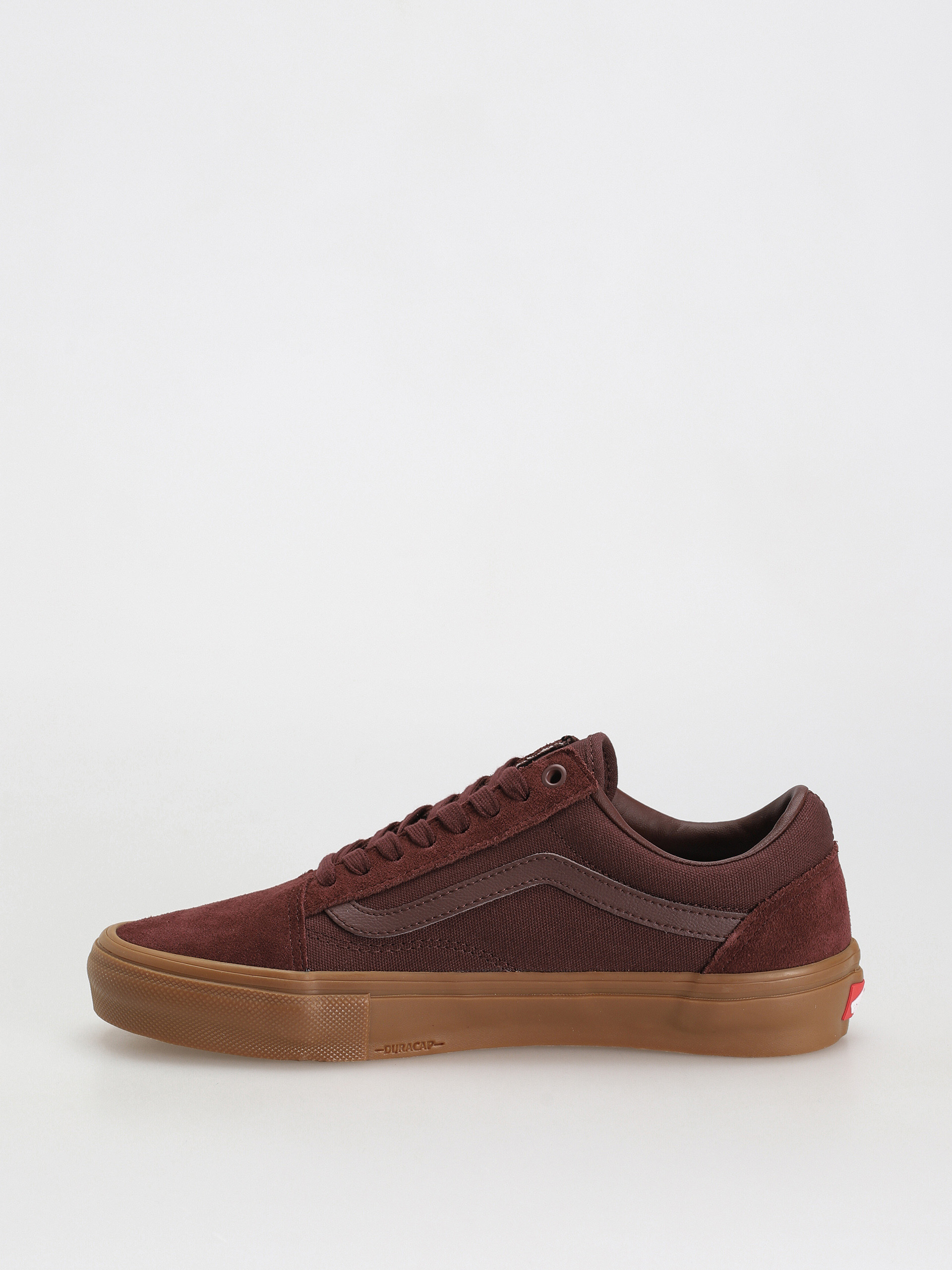 Vans Skate Old Skool Shoes (dark red/gum)