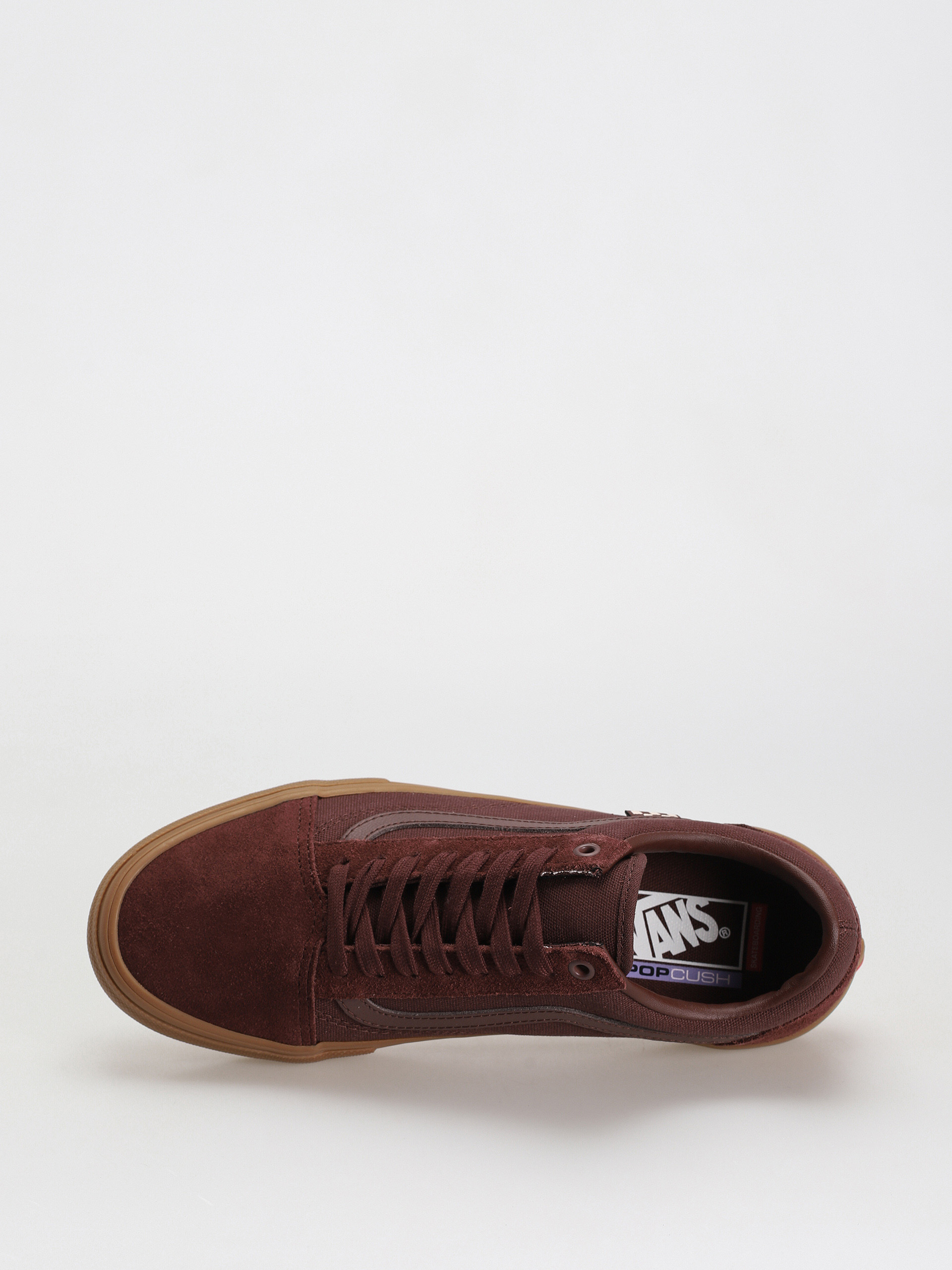 Vans Skate Old Skool Schuhe (dark red/gum)