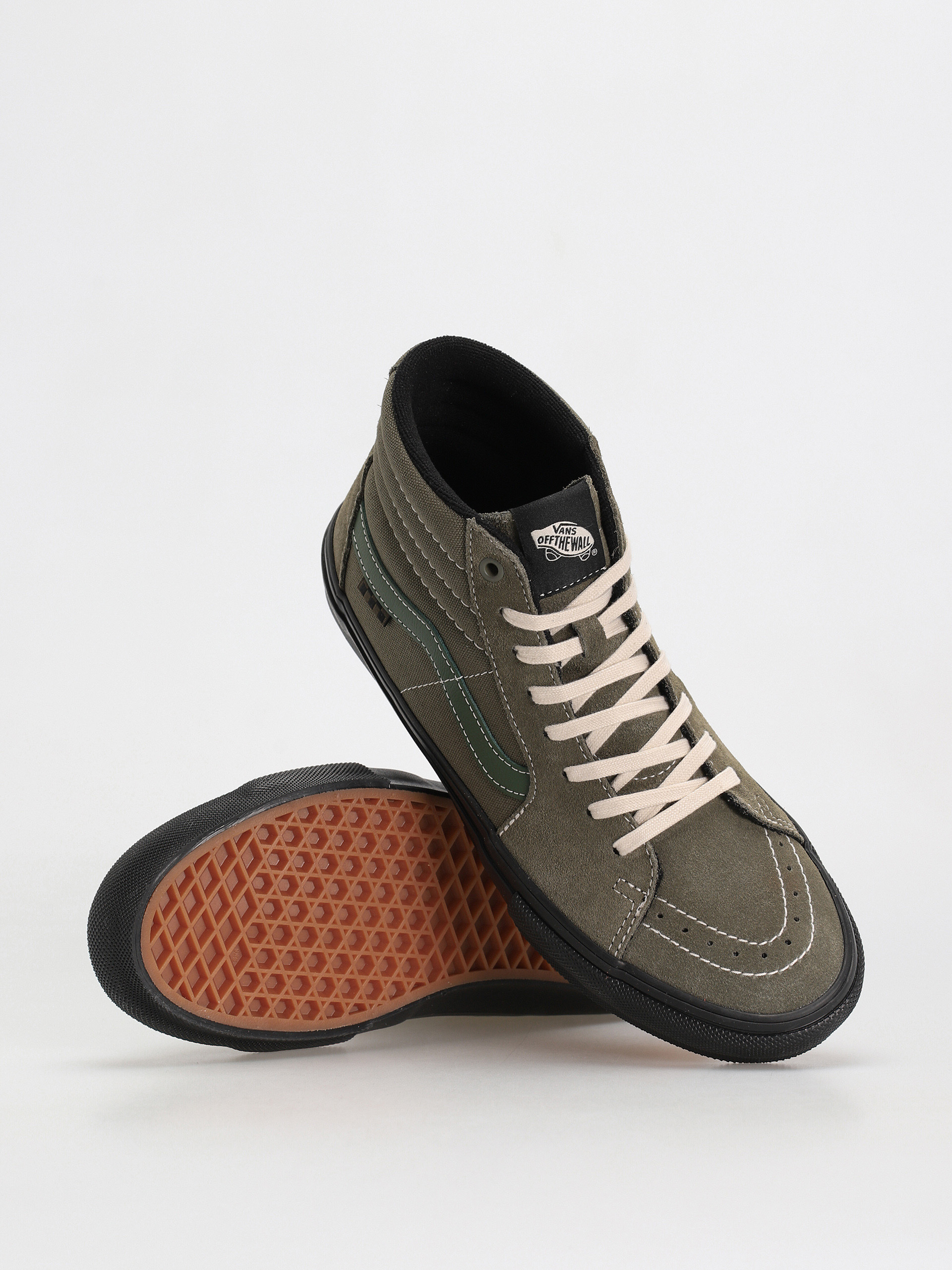 Vans Skate Sk8 Hi Schuhe (green olive)