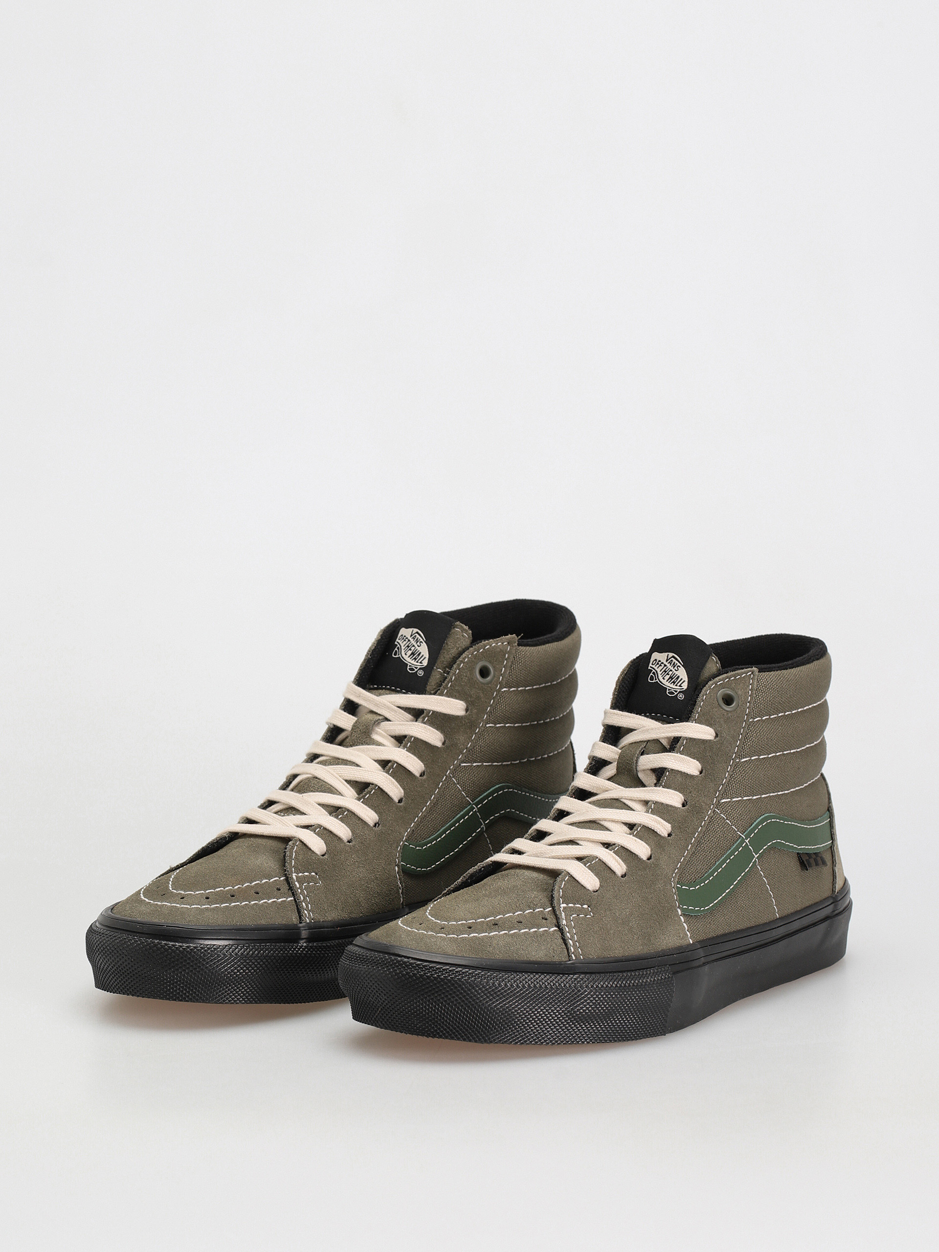 Vans hotsell olive sneakers