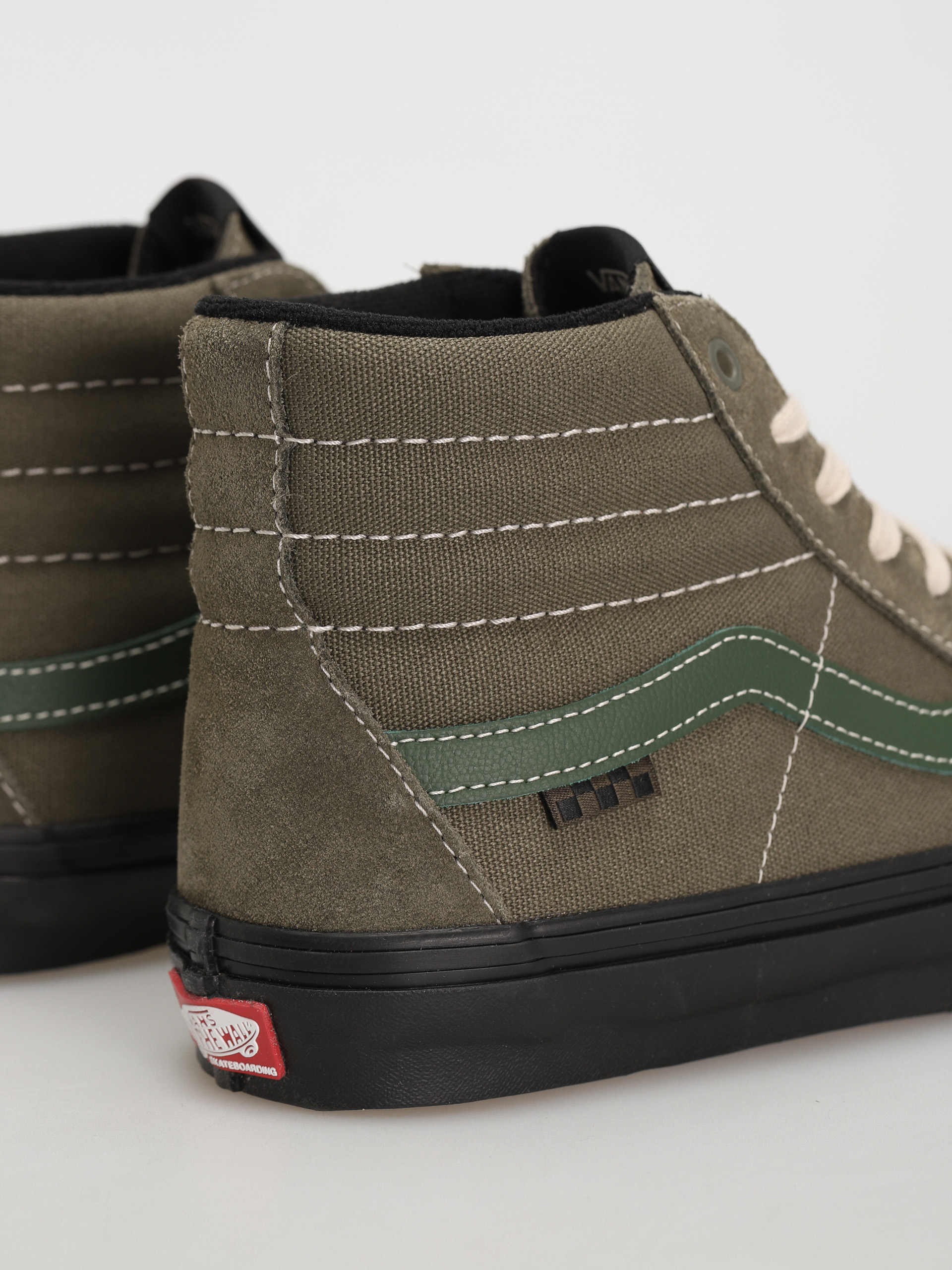 Vans Skate Sk8 Hi Shoes (green olive)