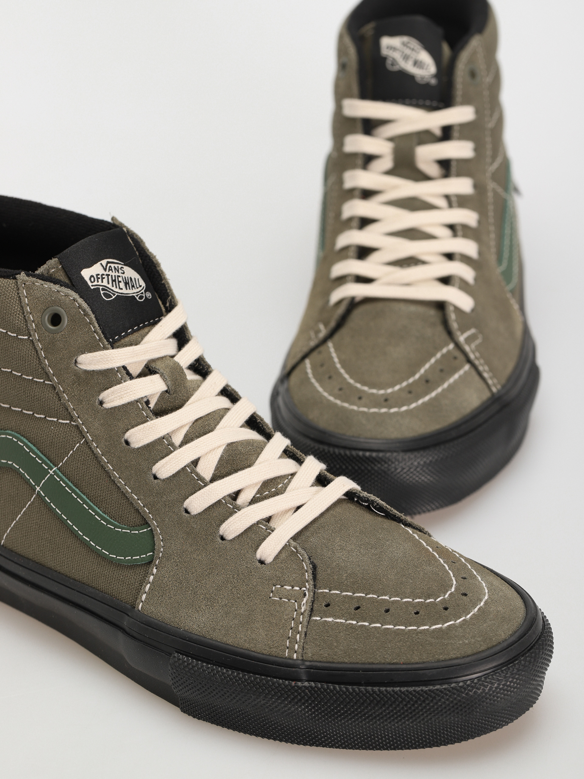 Vans Skate Sk8 Hi Shoes (green olive)