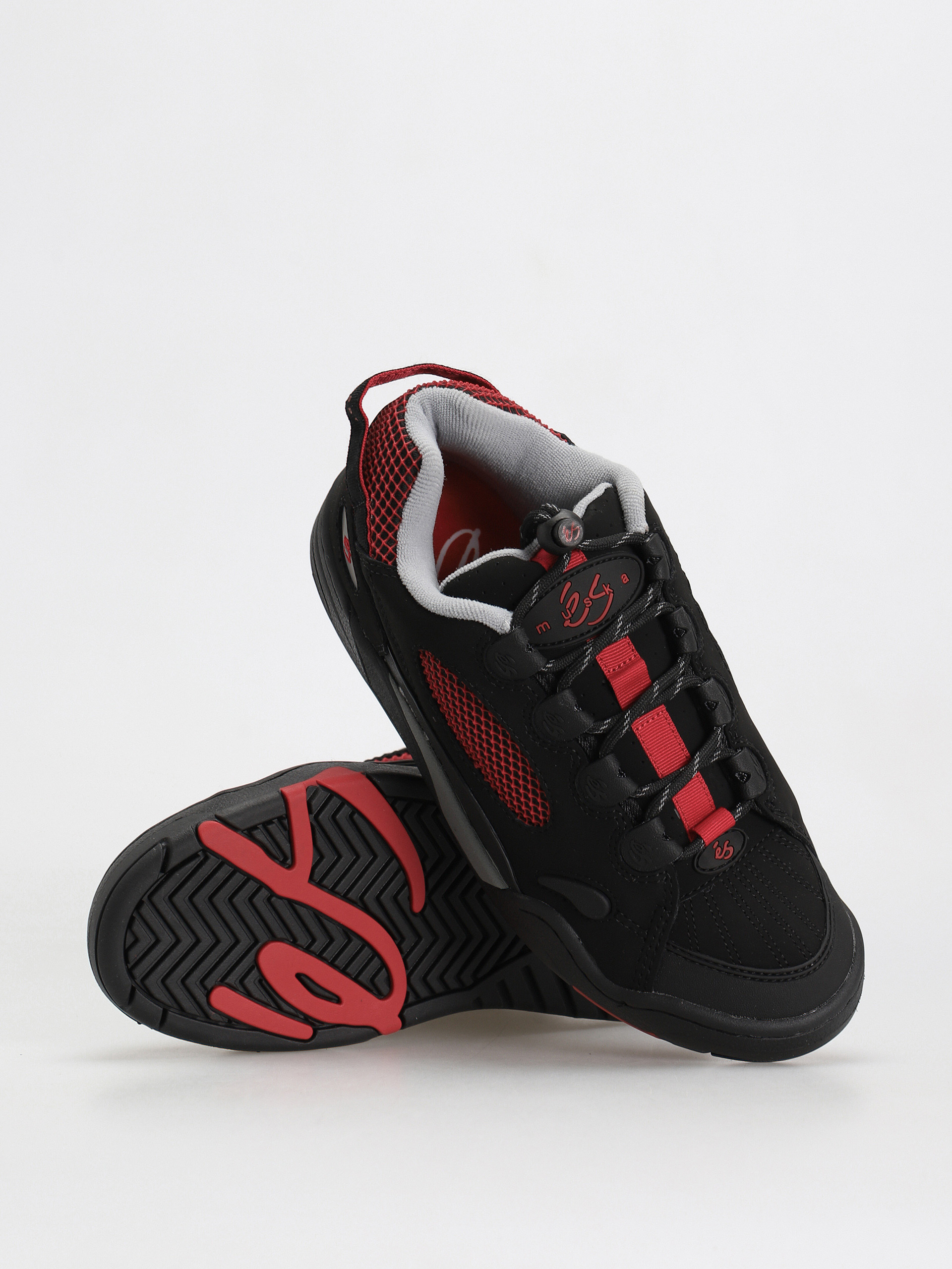 eS Muska Schuhe (black/red)