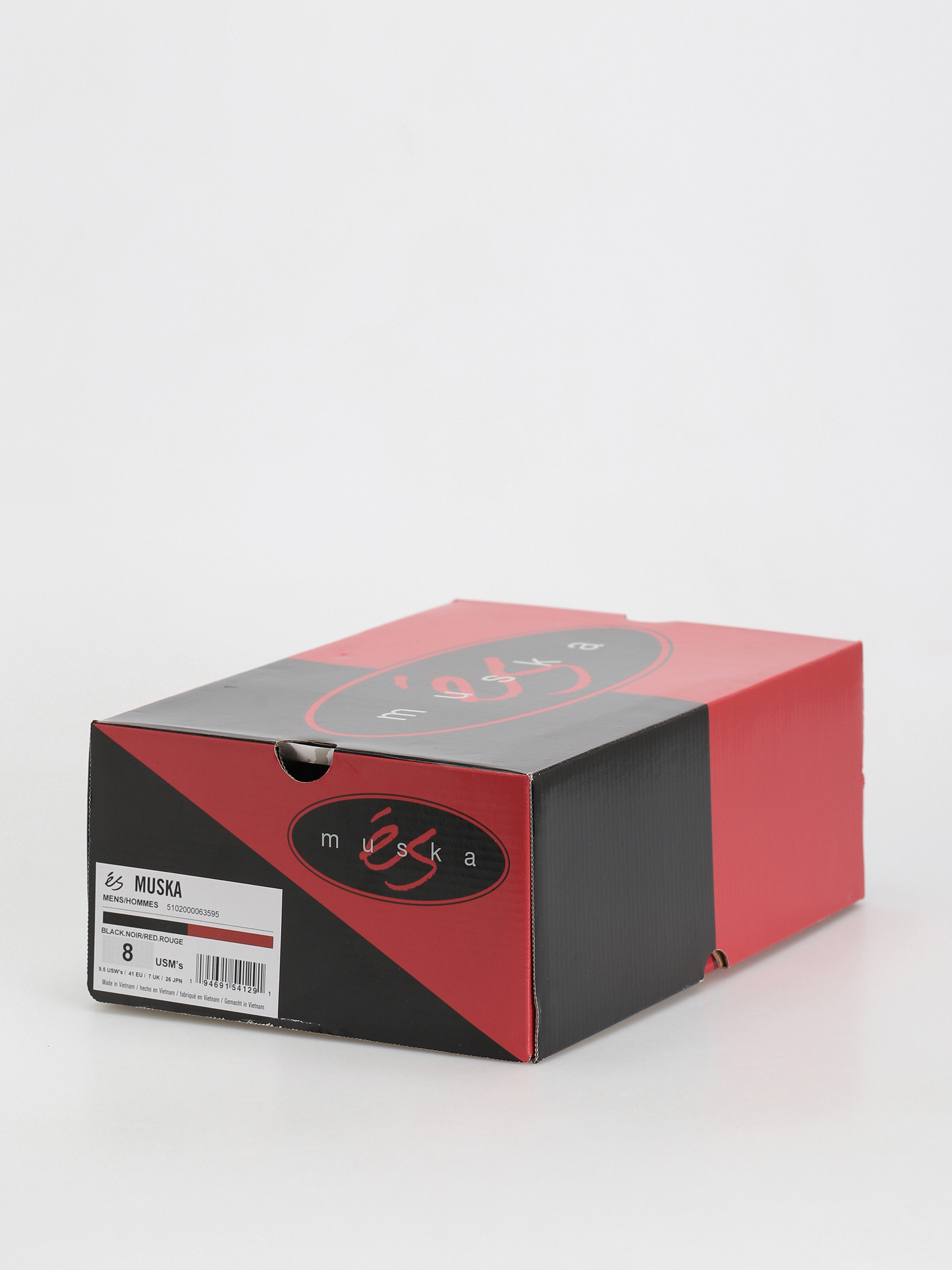 eS Muska Schuhe (black/red)