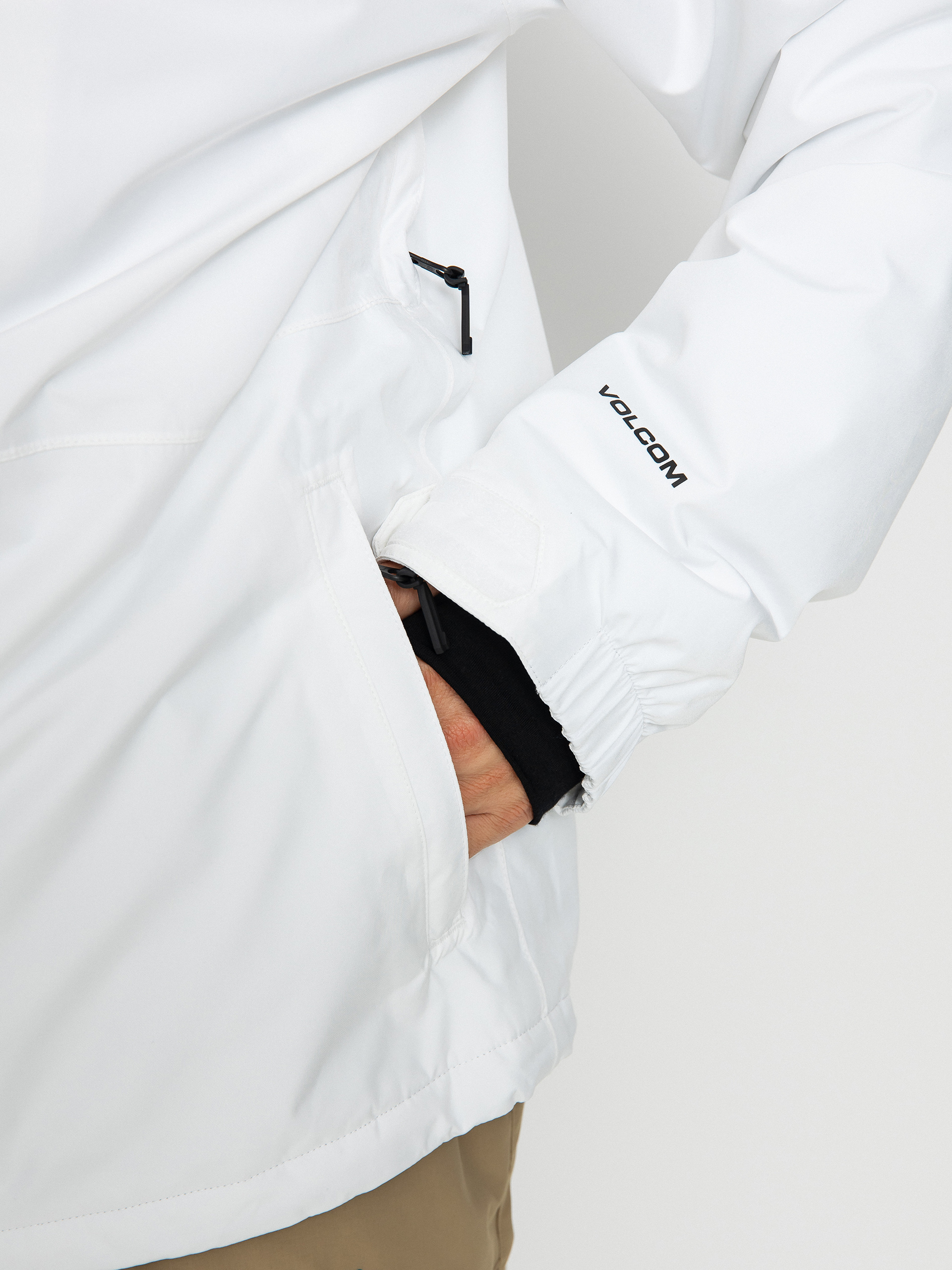 Mens Volcom Dua Ins Gore Snowboard jacket (white)