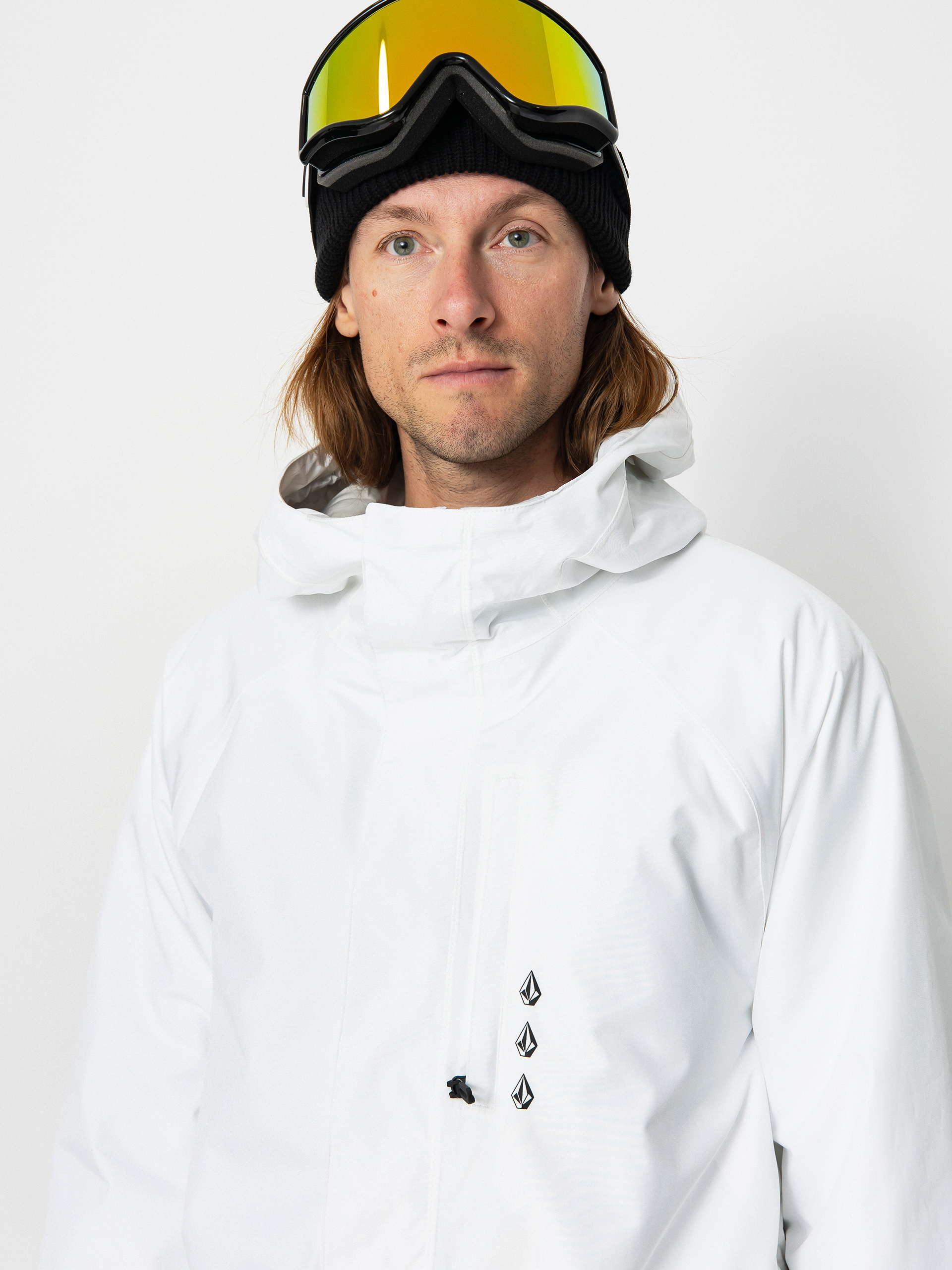 Mens Volcom Dua Ins Gore Snowboard jacket (white)