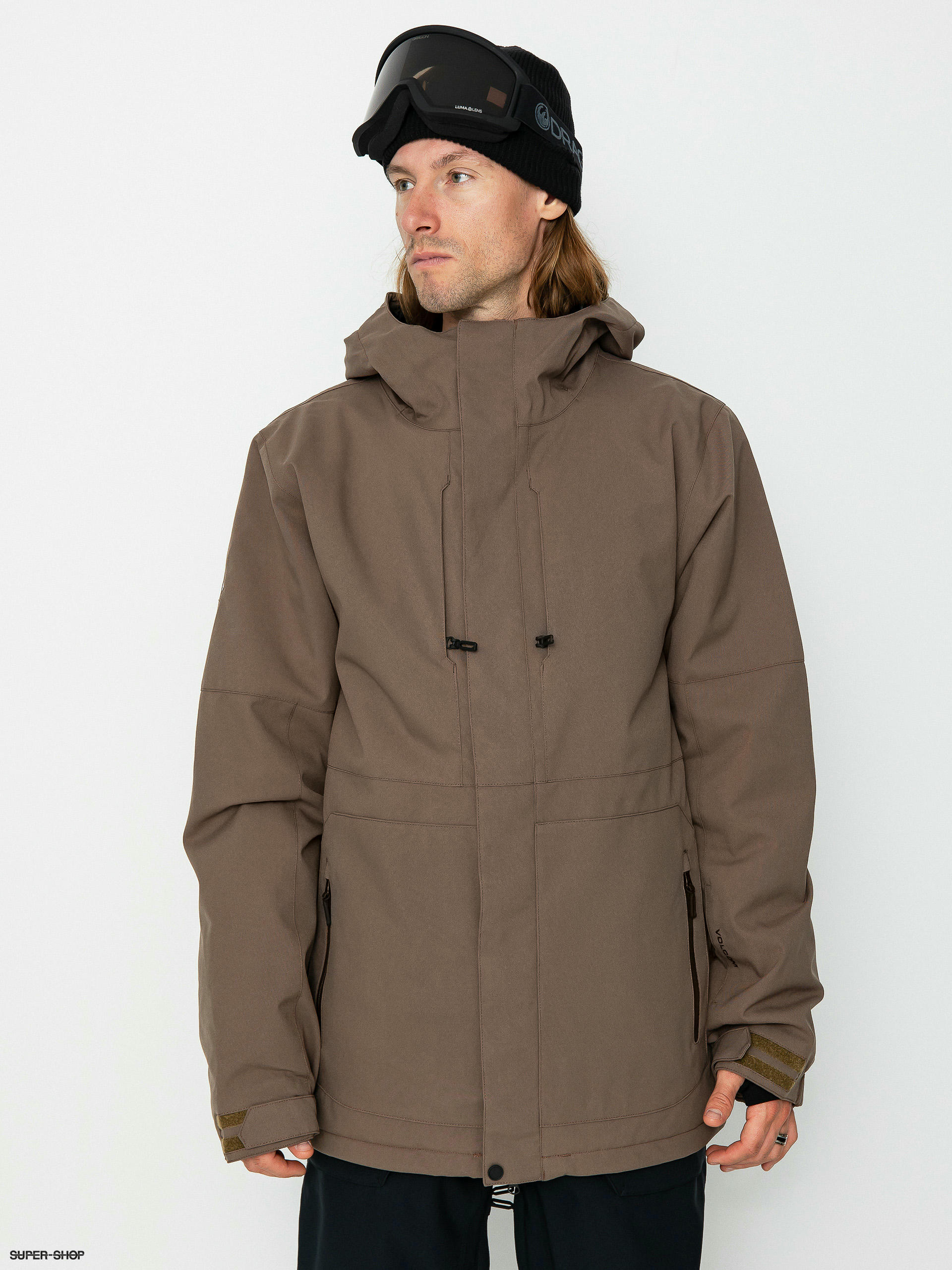 Mens Volcom V.Co Op Ins Snowboard jacket (teak)