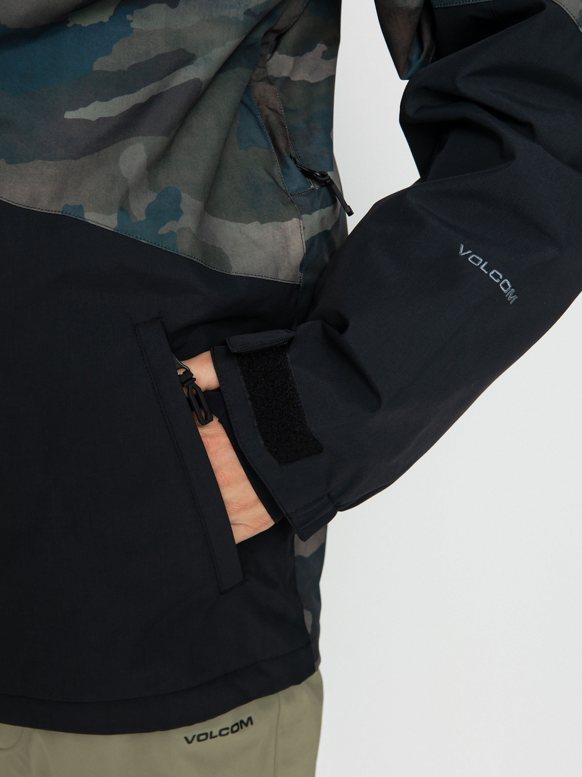 Herren Volcom Vcolp Ins Snowboardjacke (cloudwash camo)