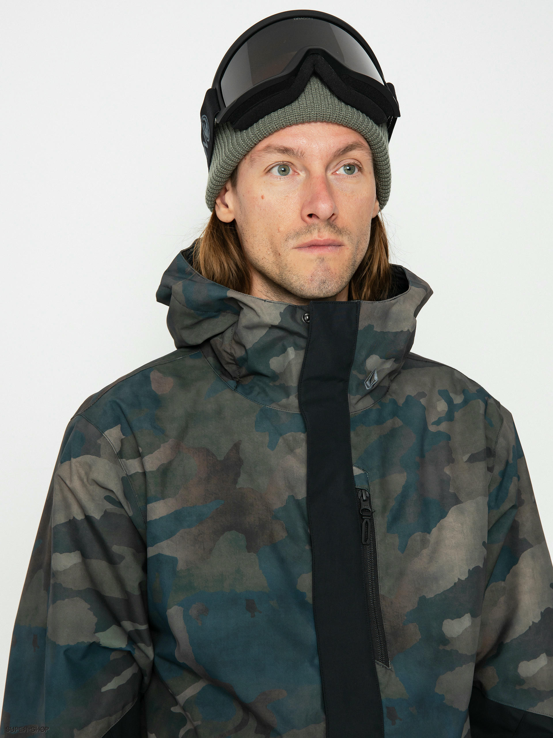 Snowboard hot sale camo jacket