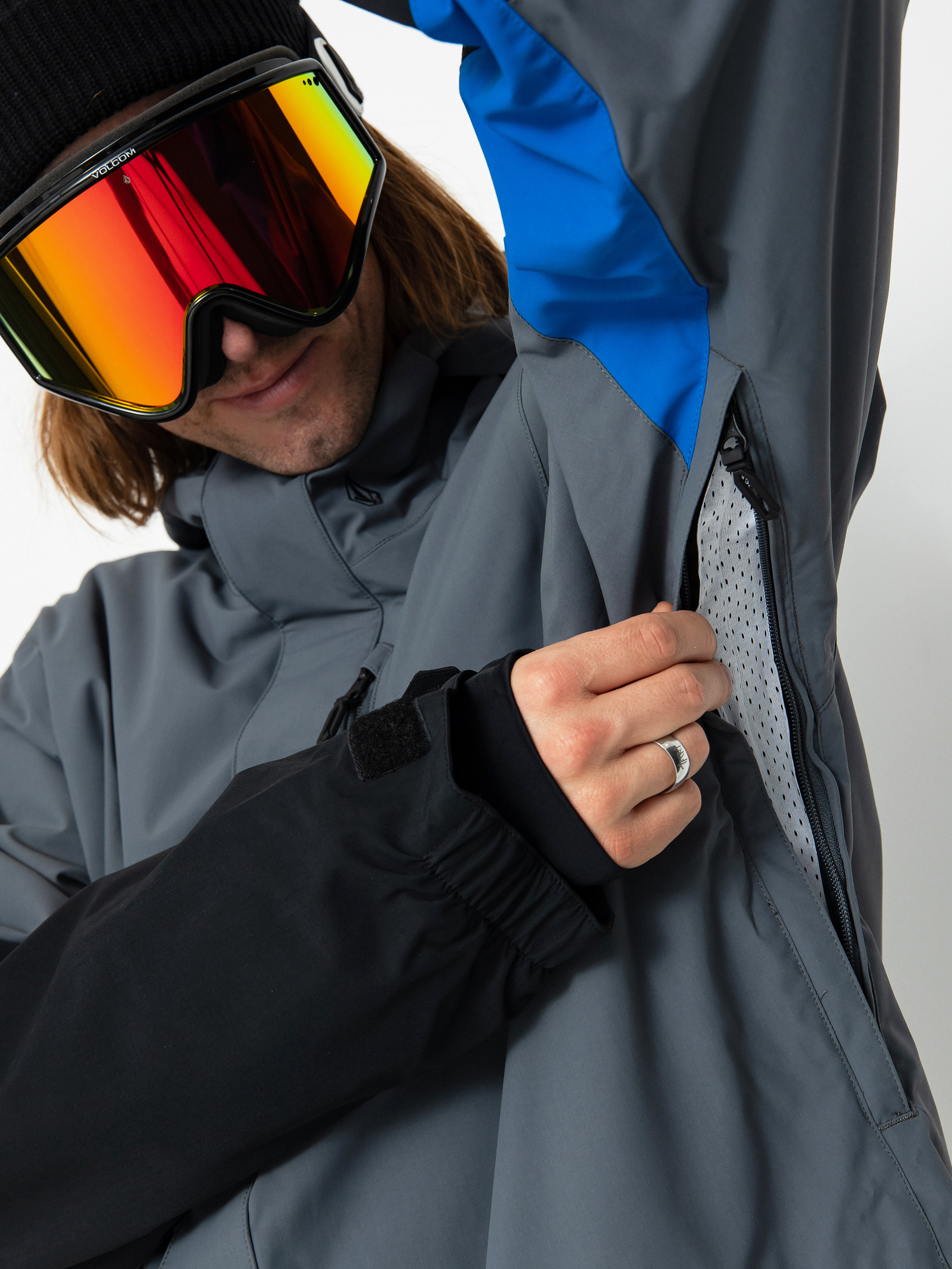 Volcom Vcolp Ins Snowboard jacket - grey (dark grey)