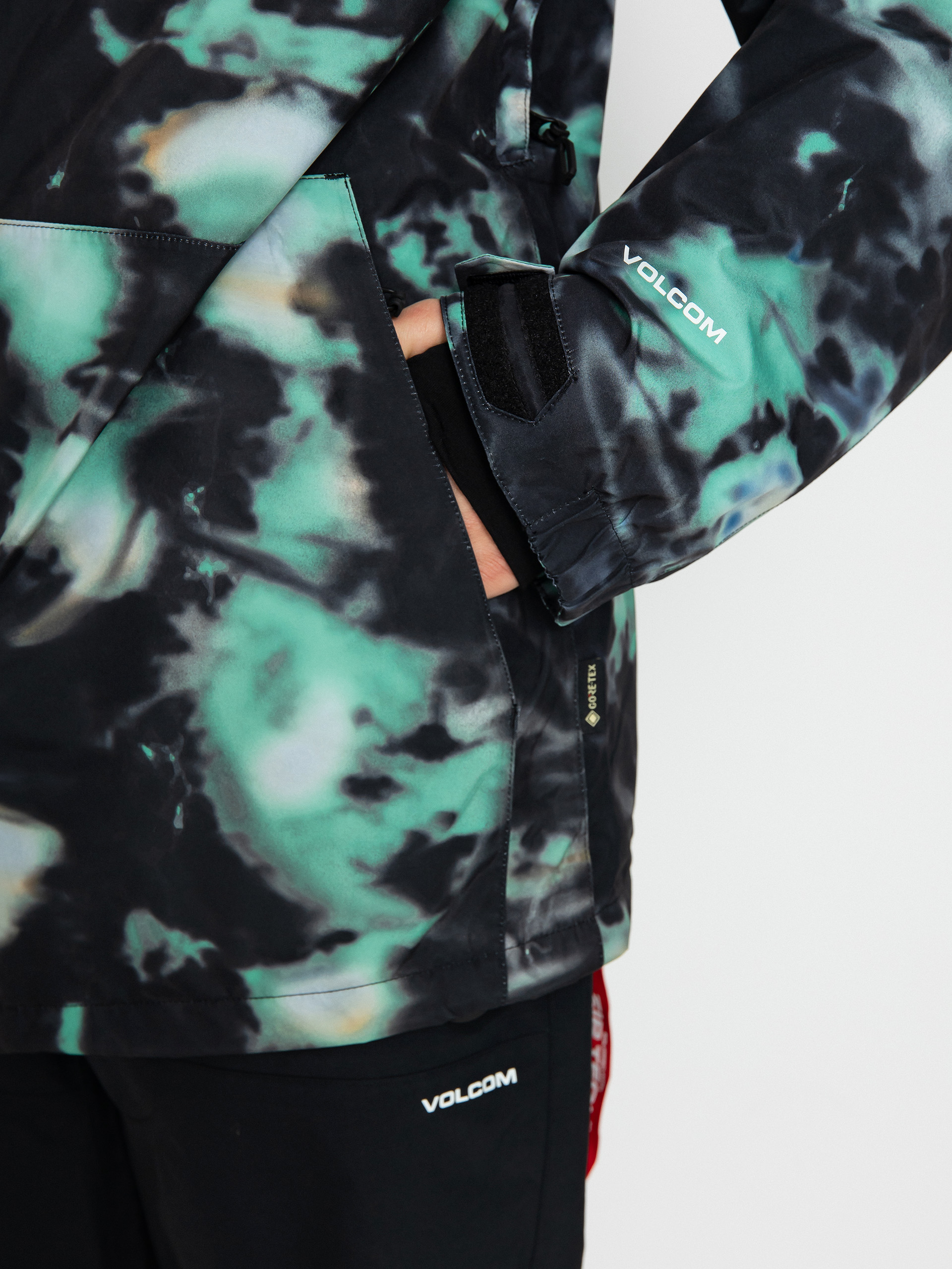 Volcom L Gore Tex Snowboard jacket - multicolor (spritz black)
