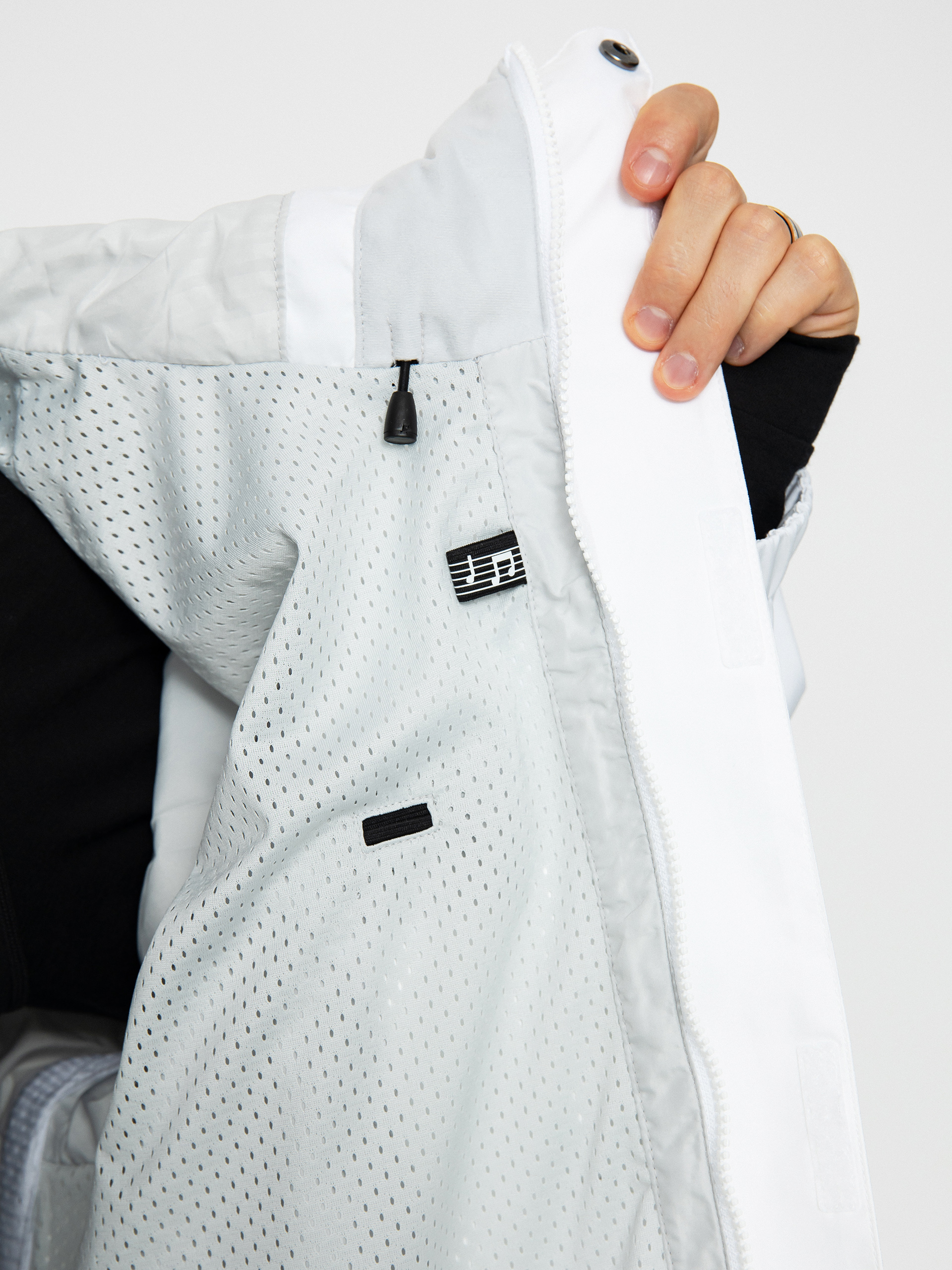 Mens Volcom Dua Gore Tex Snowboard jacket (white)