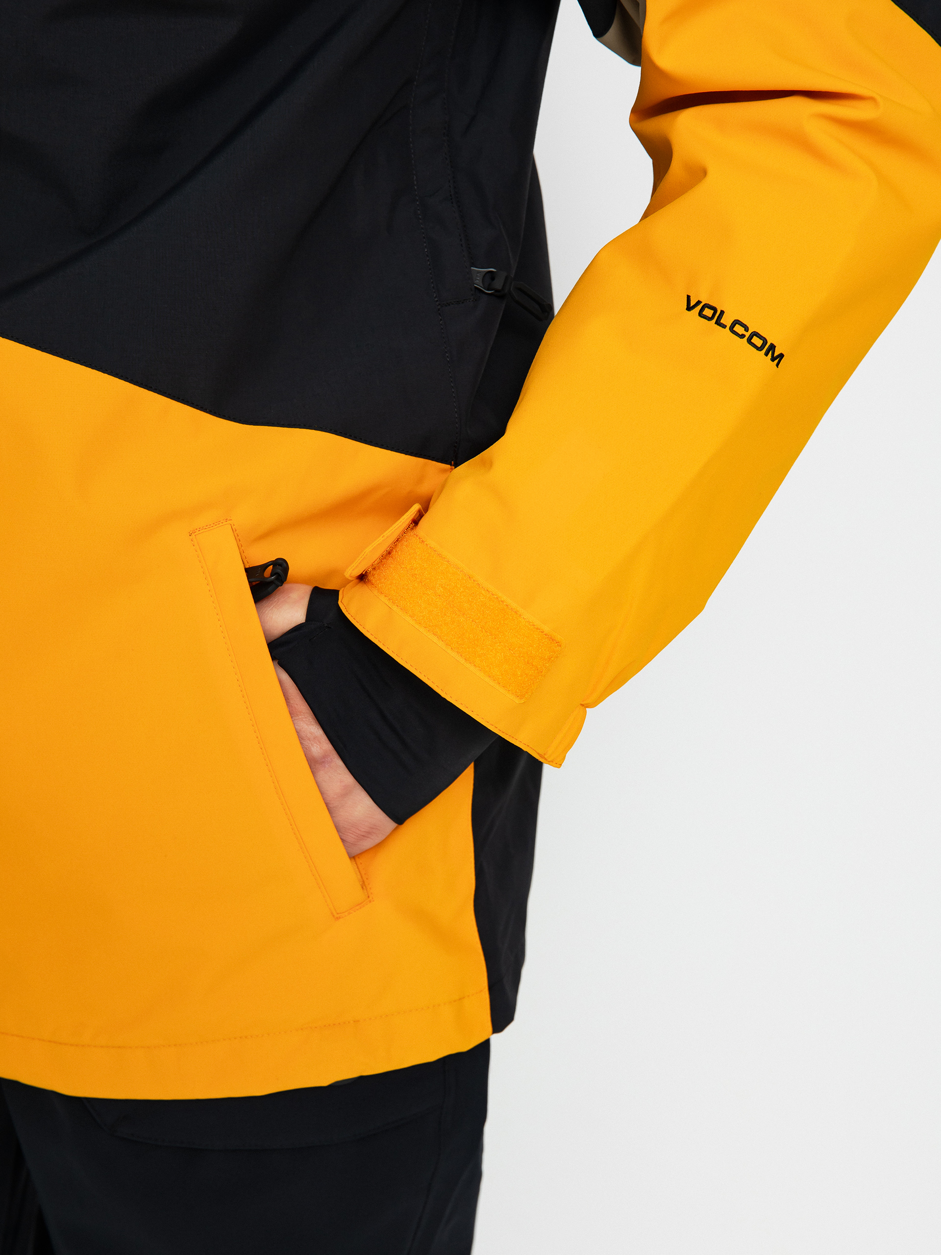 Mens Volcom Vcolp Snowboard jacket (gold)