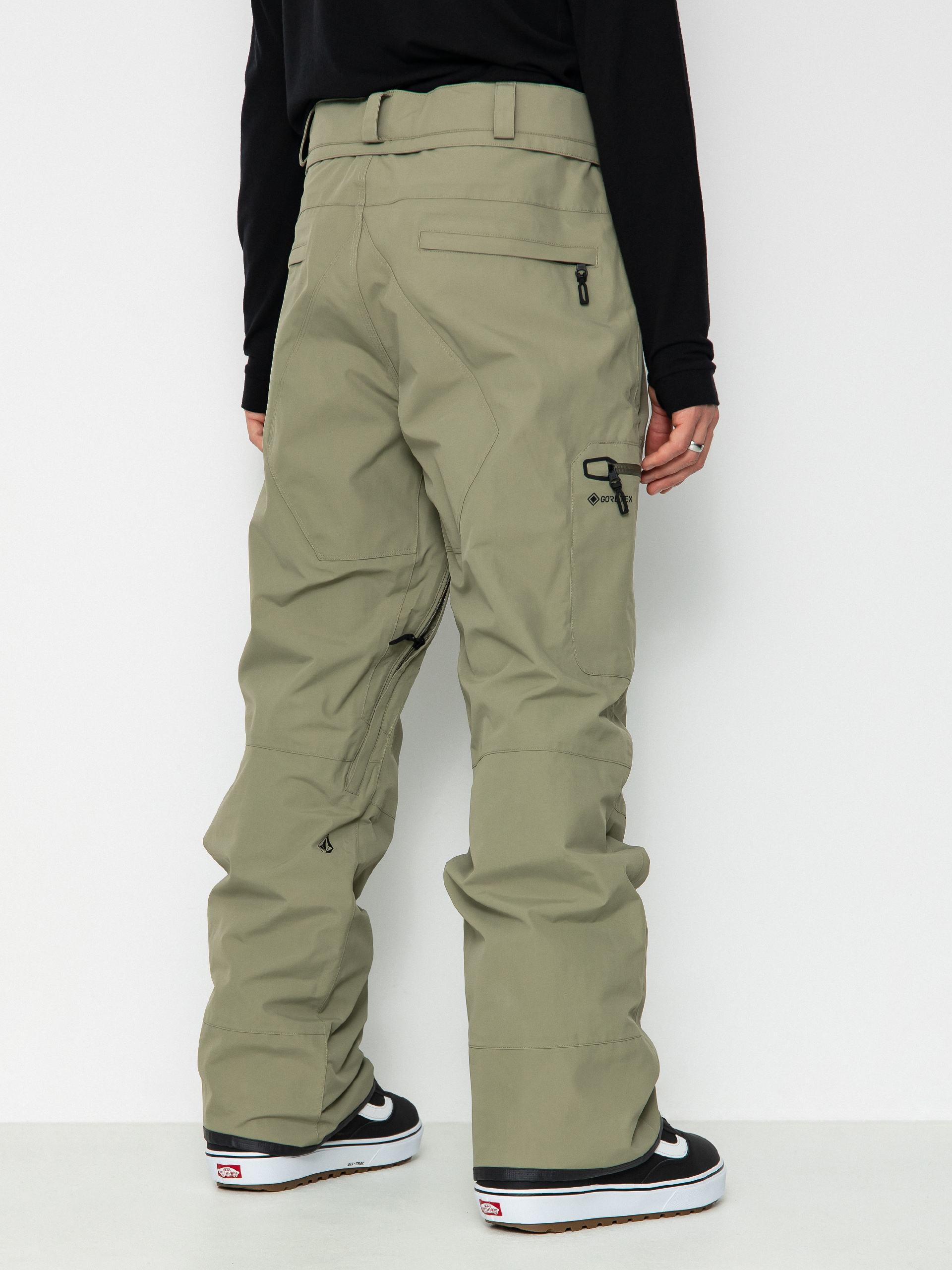 Herren Volcom L Gore Tex Snowboardhose (light military)