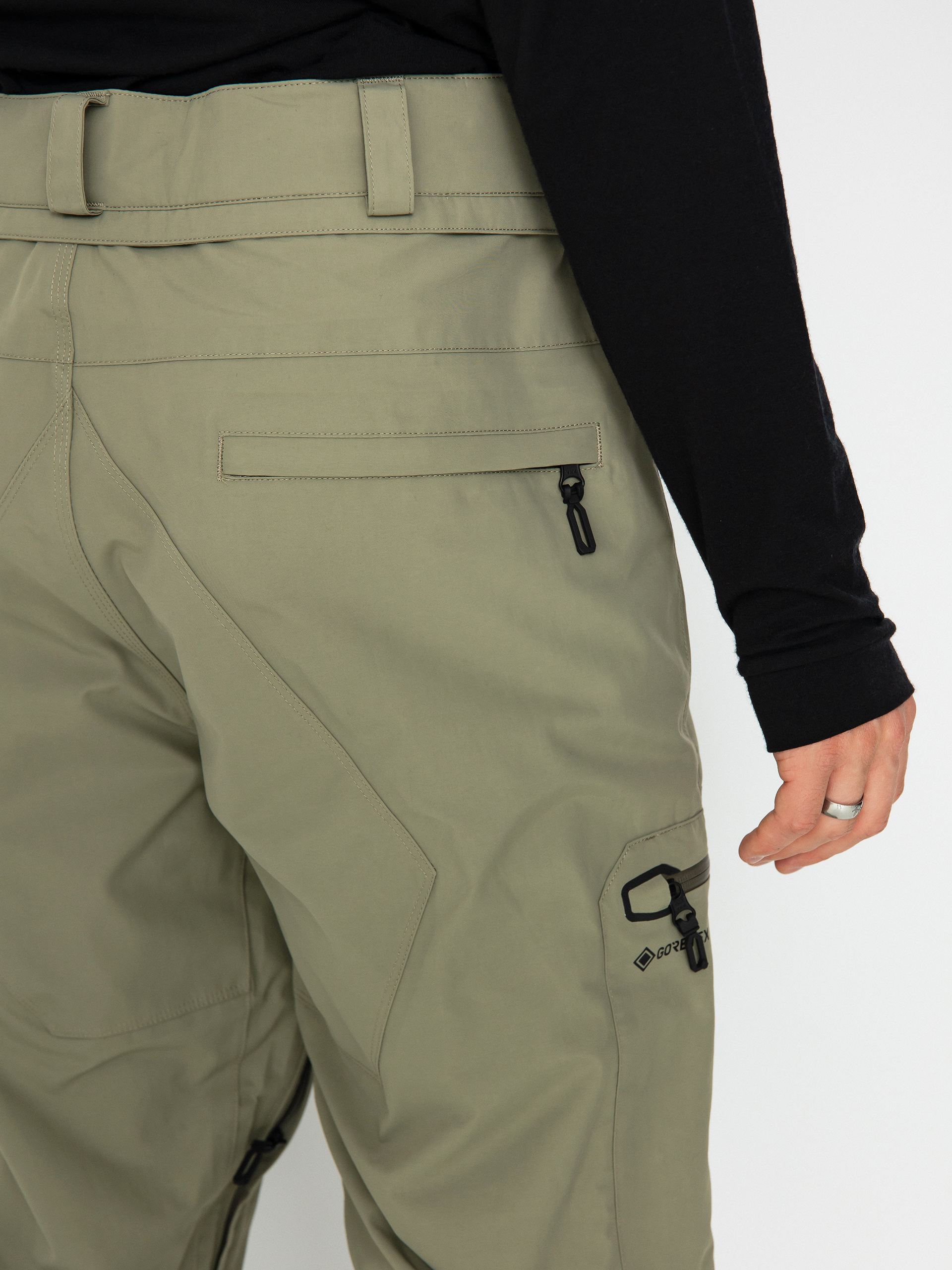Herren Volcom L Gore Tex Snowboardhose (light military)
