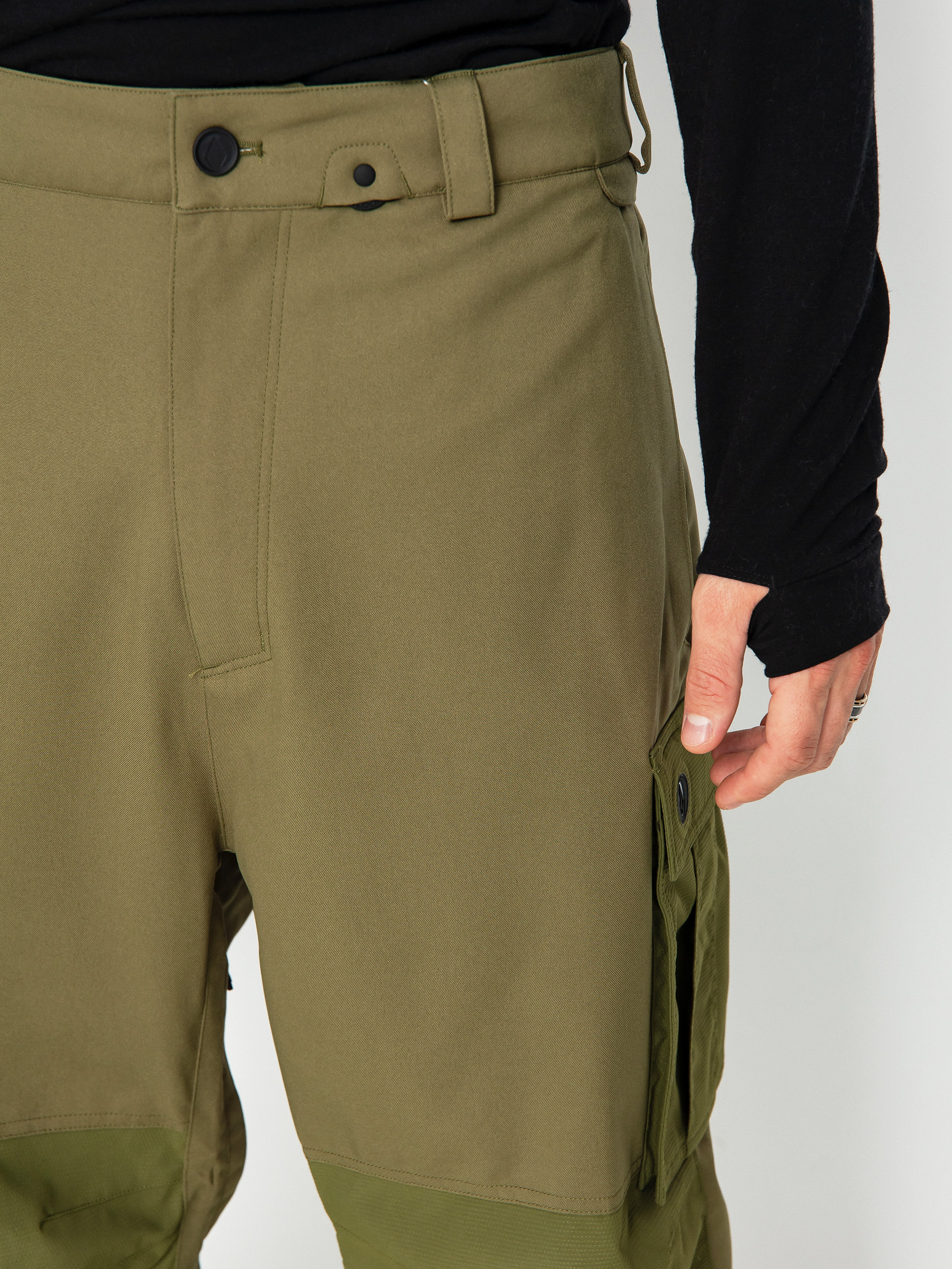 Herren Volcom Nwrk Baggy Snowboardhose (military)