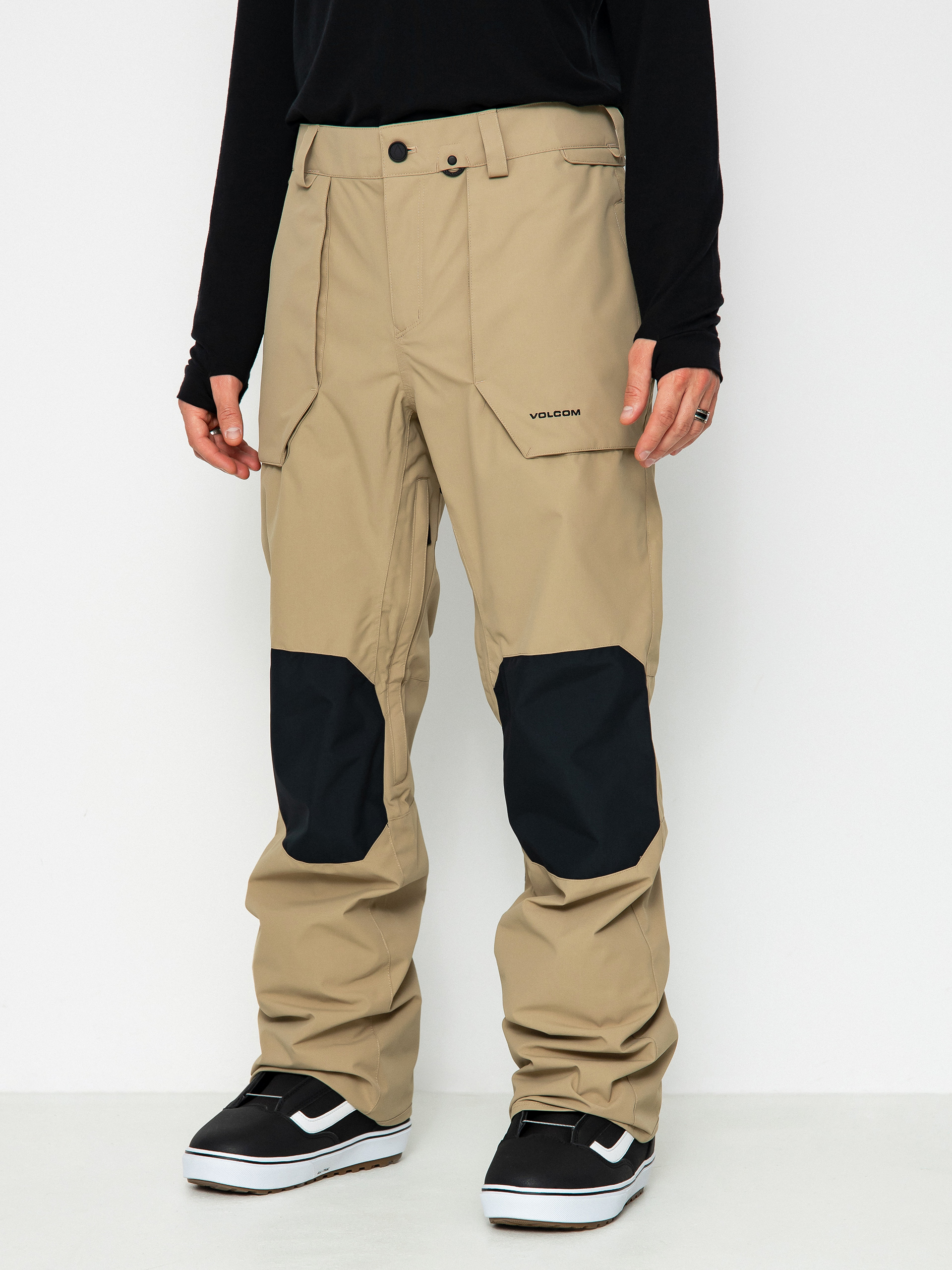 Mens Volcom Roan Snowboard pants (dark khaki)