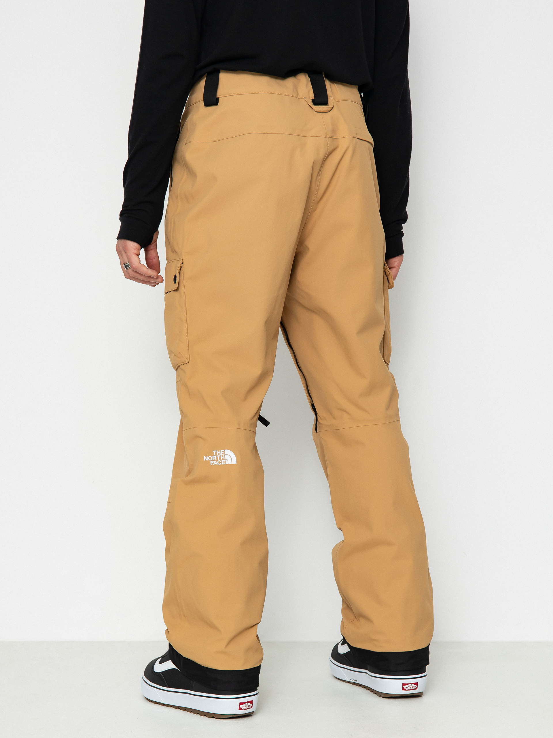 Mens The North Face Slashback Cargo Snowboard pants (almond butter)