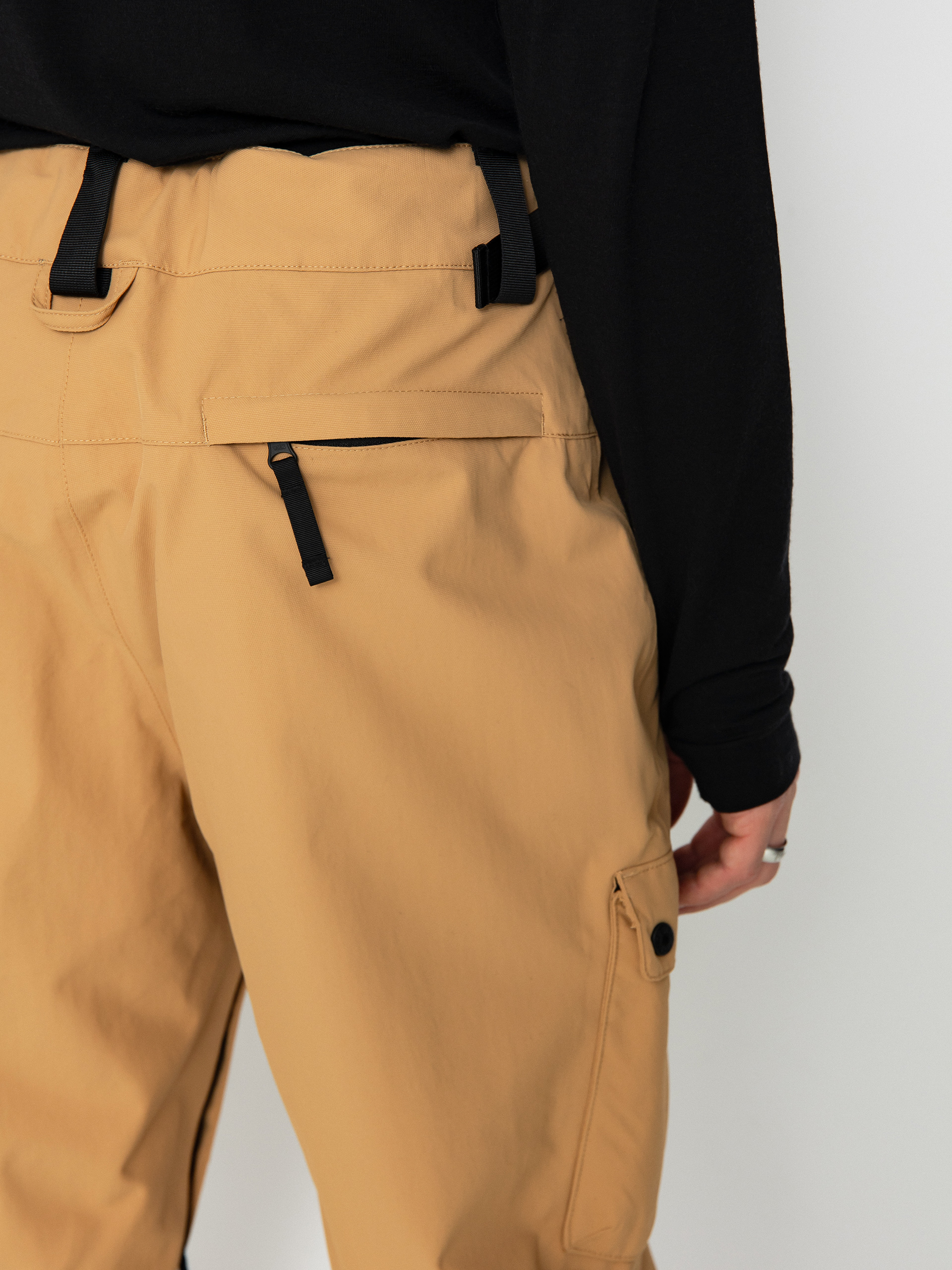 Mens The North Face Slashback Cargo Snowboard pants (almond butter)