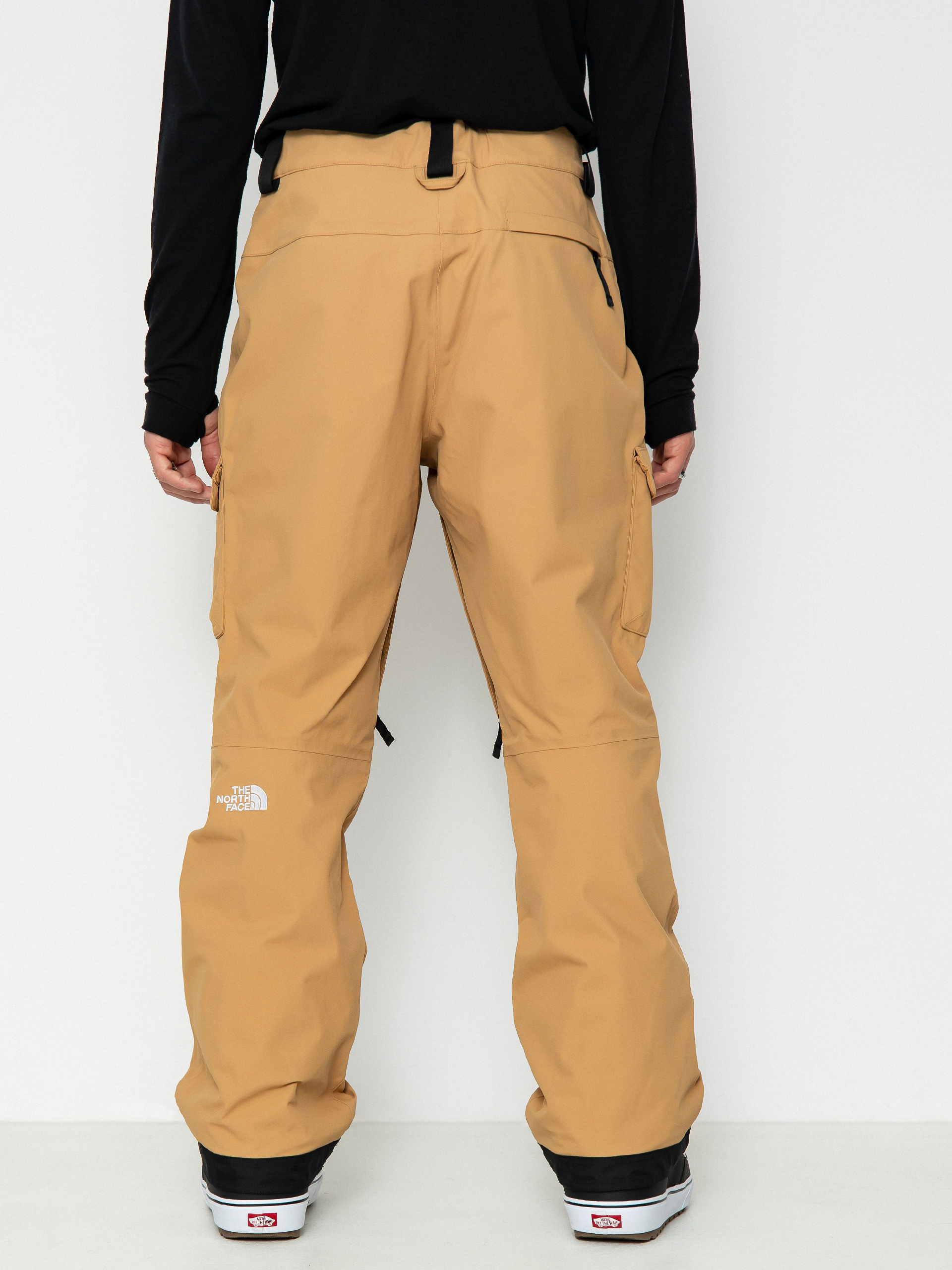 Mens The North Face Slashback Cargo Snowboard pants (almond butter)