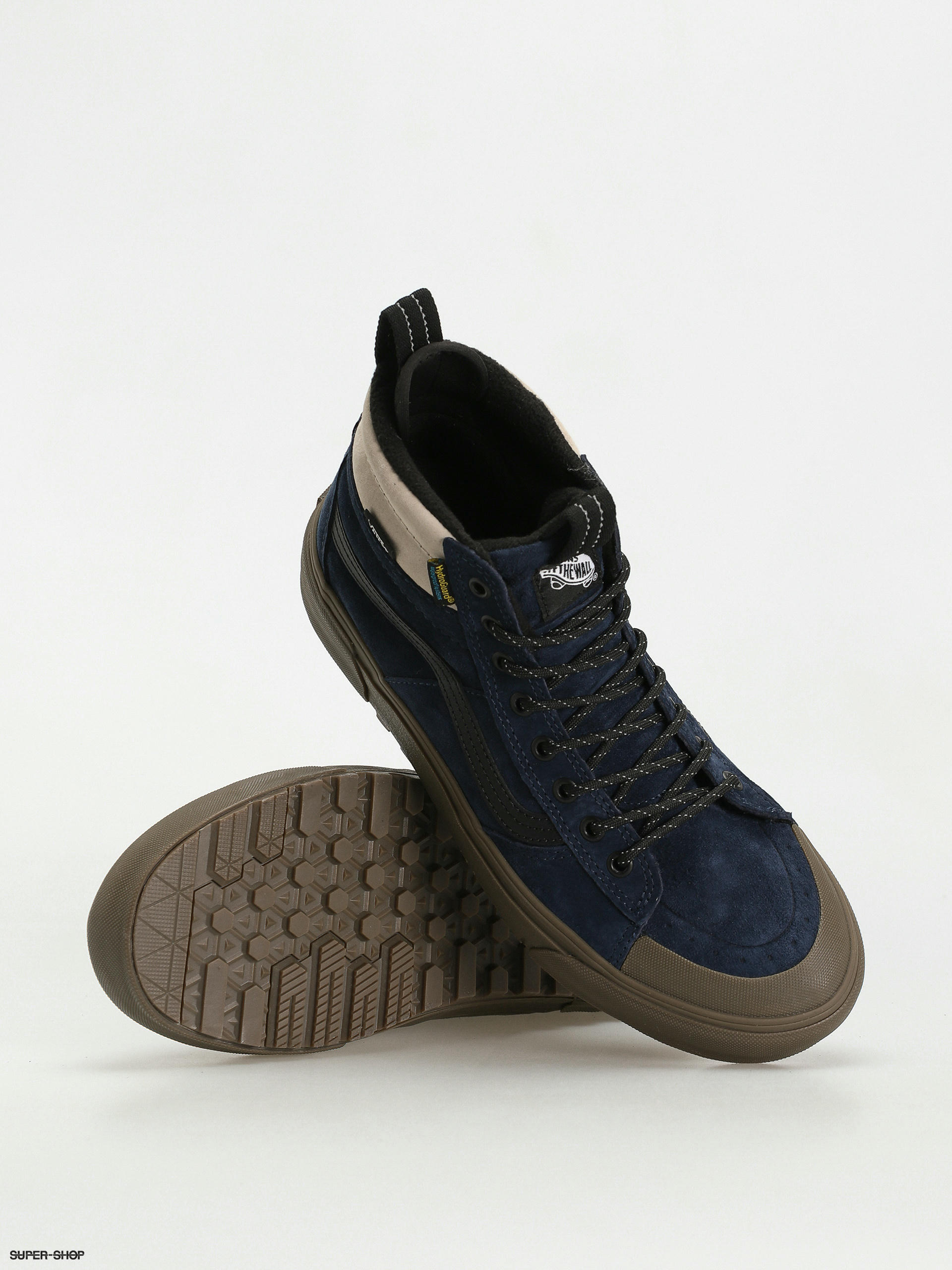 Vans navy hot sale gum