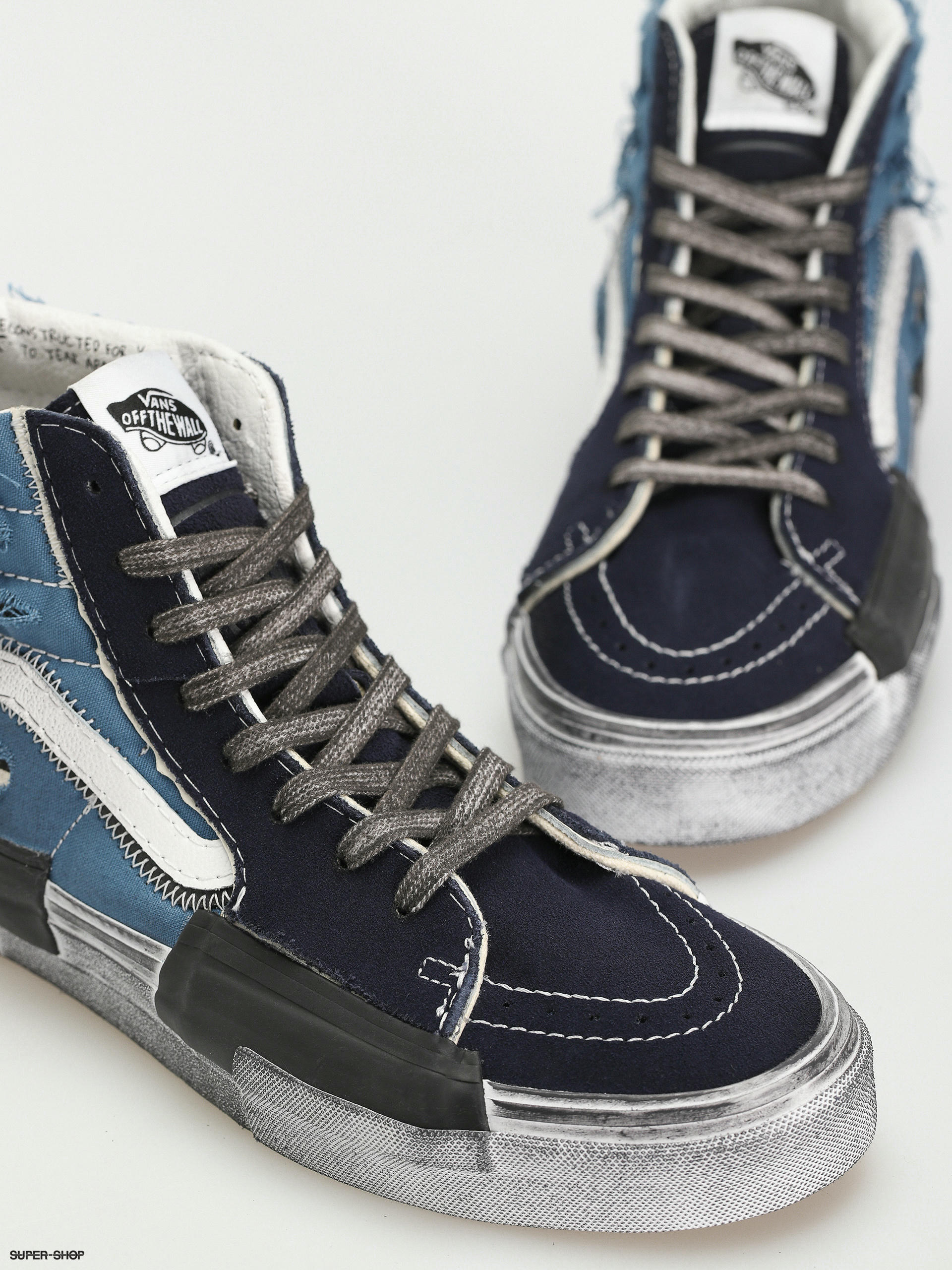 Vans sk8 hi deals navy