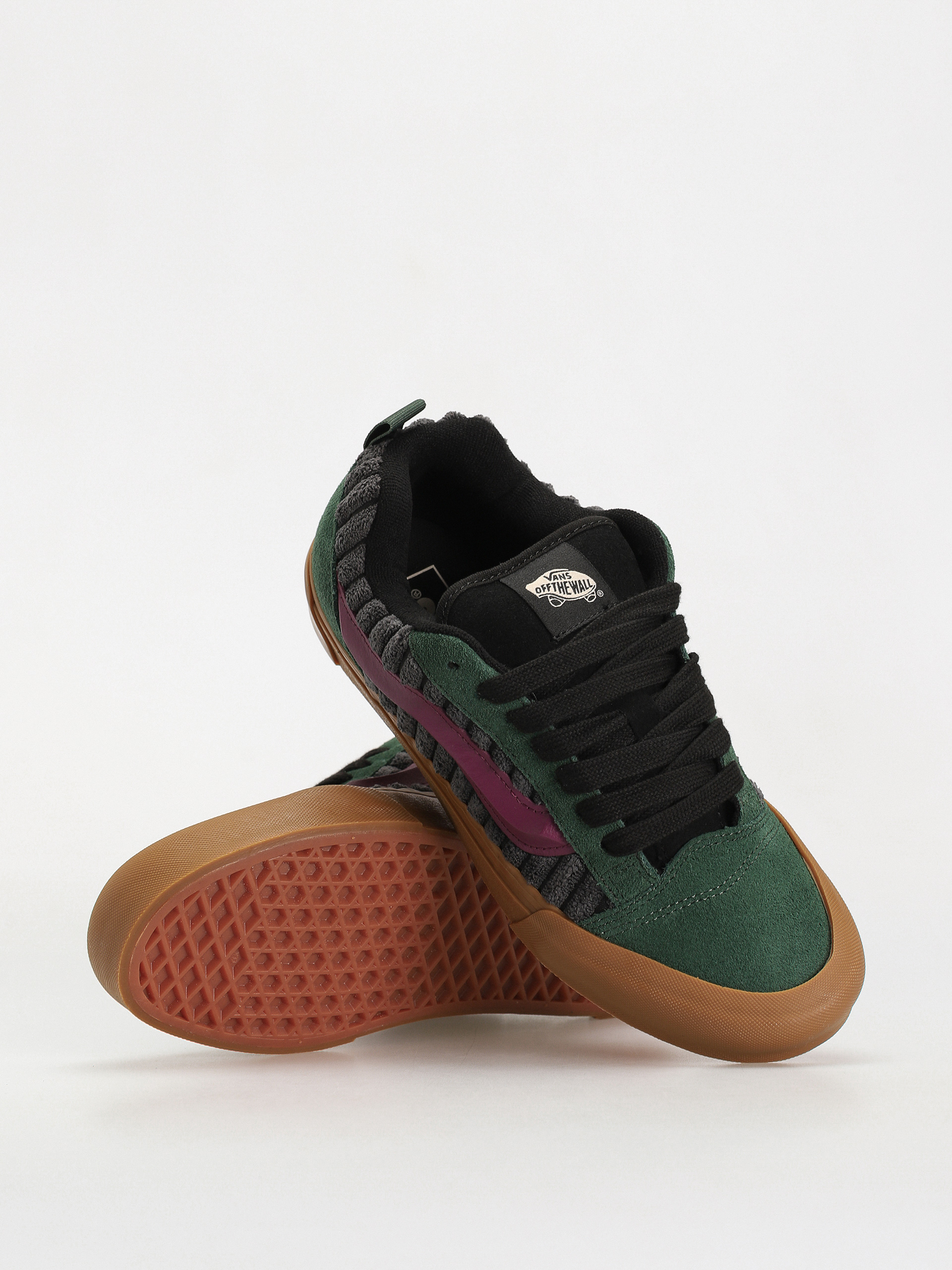 Vans Knu Skool Shoes (jumbo cord grey/multi)