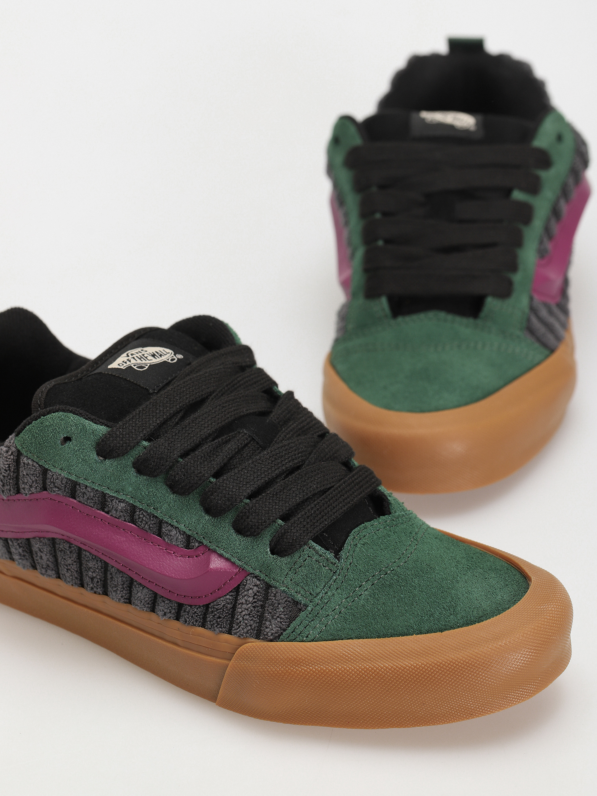 Vans Knu Skool Shoes (jumbo cord grey/multi)