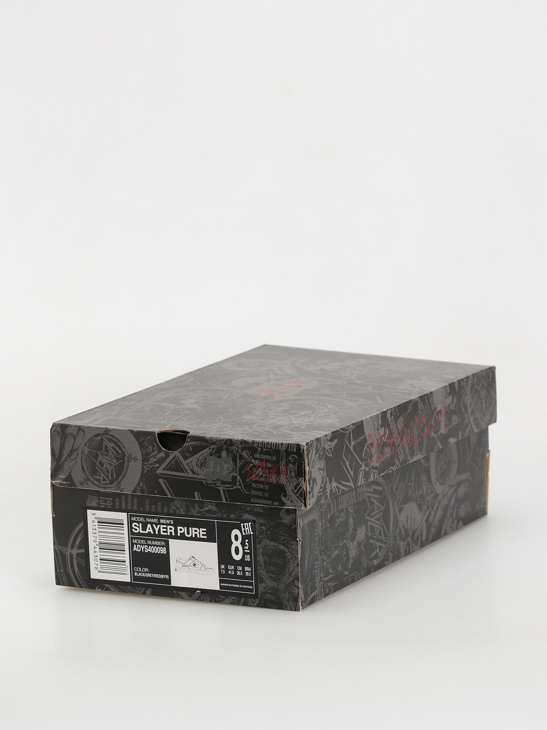 DC X Slayer Pure Schuhe (black/grey/red)