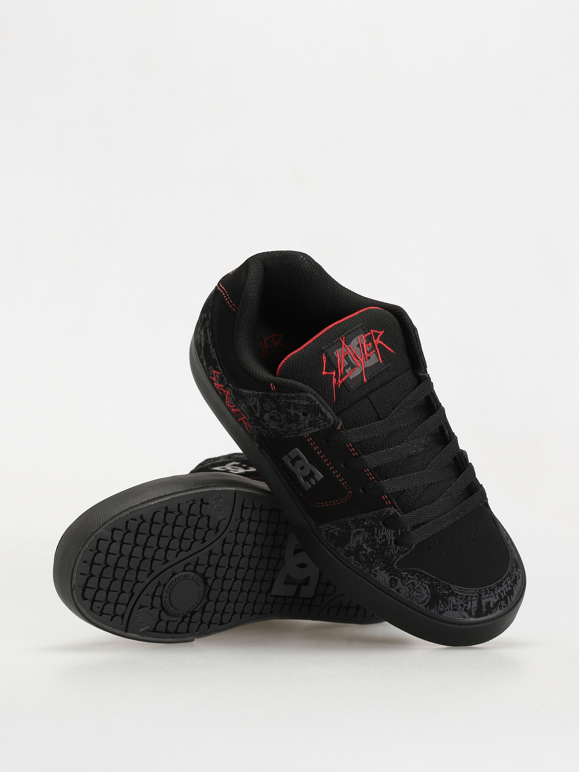 DC X Slayer Pure Shoes (black/grey/red)