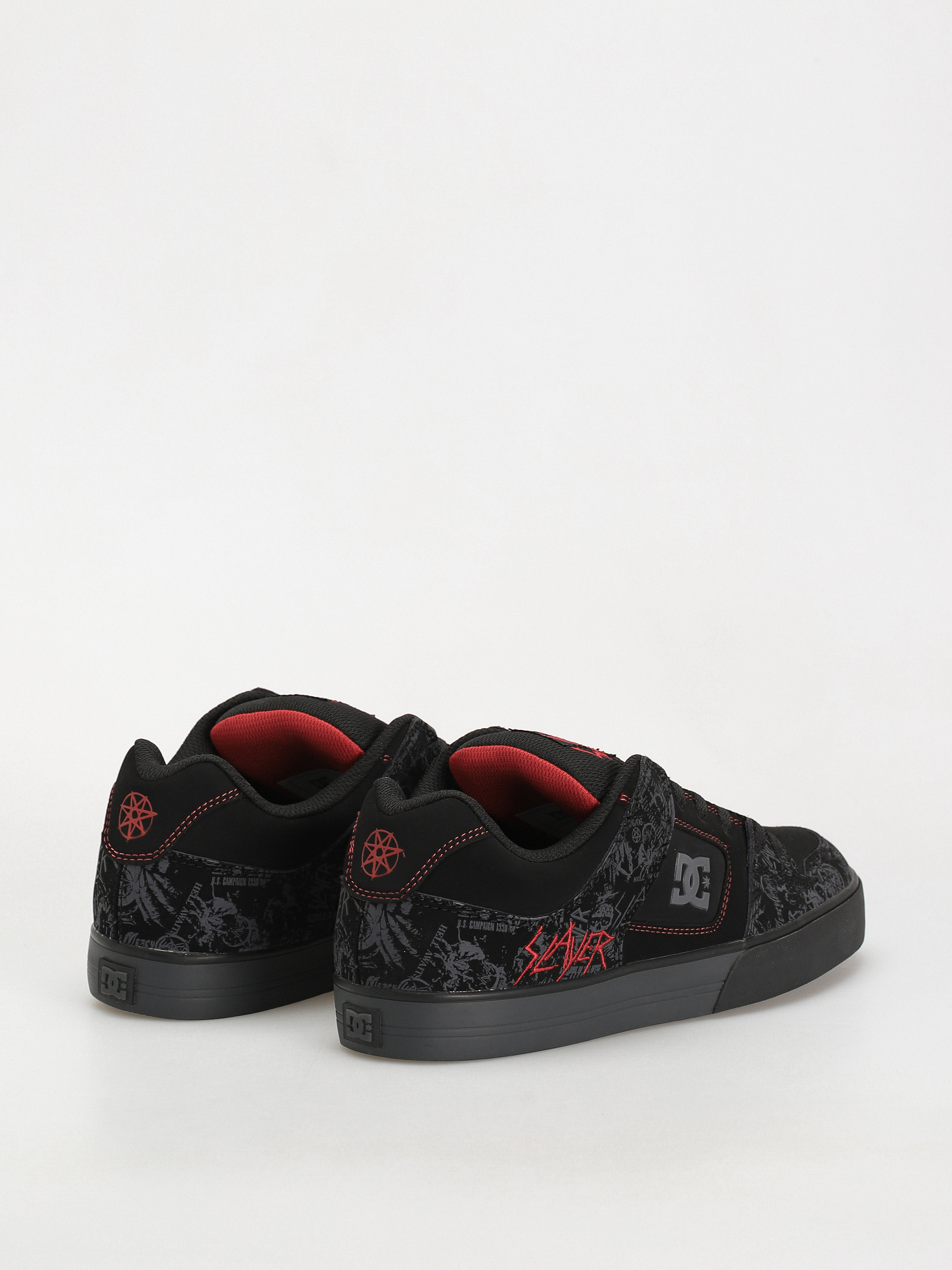 DC X Slayer Pure Shoes (black/grey/red)