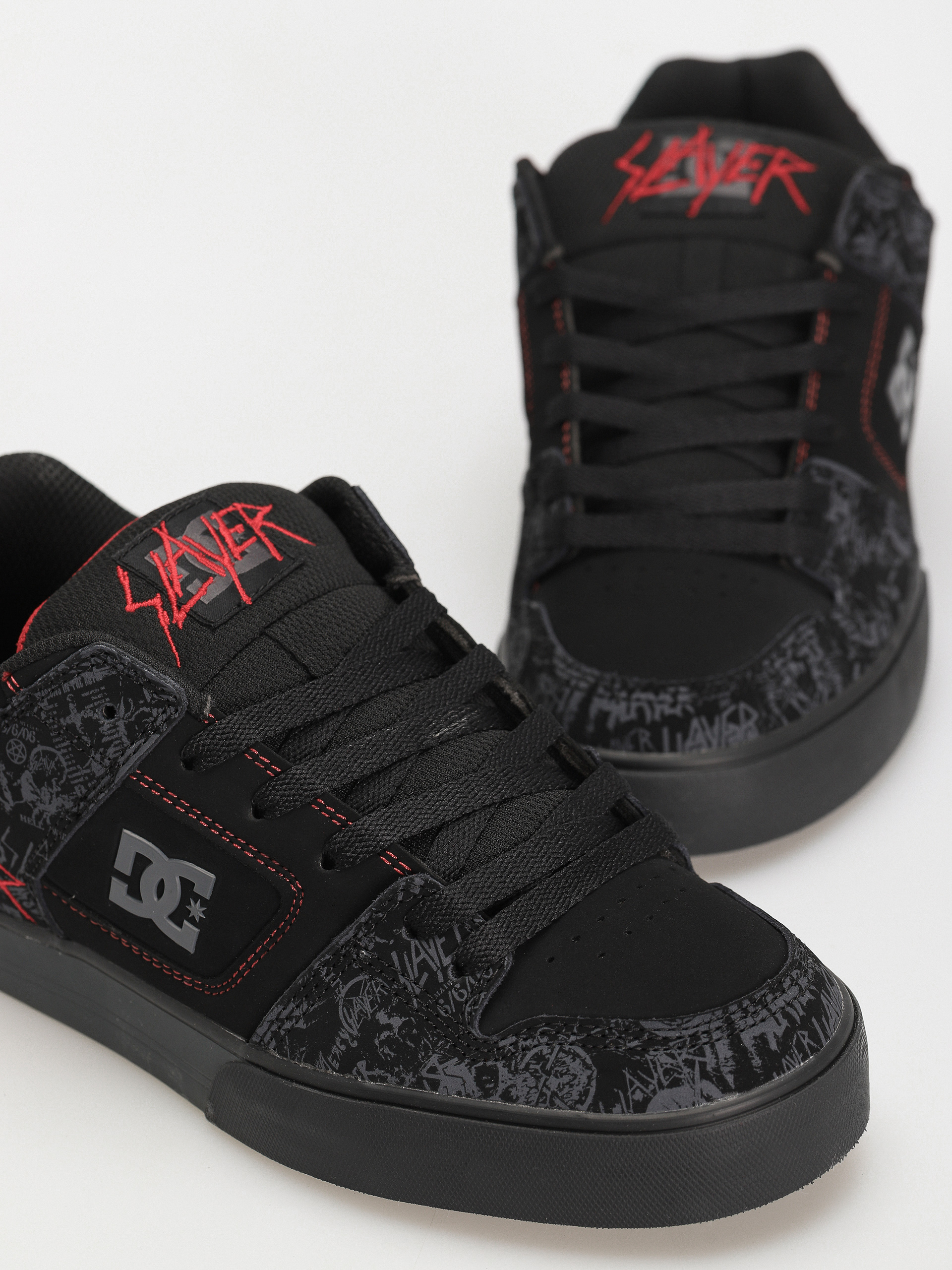 DC X Slayer Pure Shoes (black/grey/red)