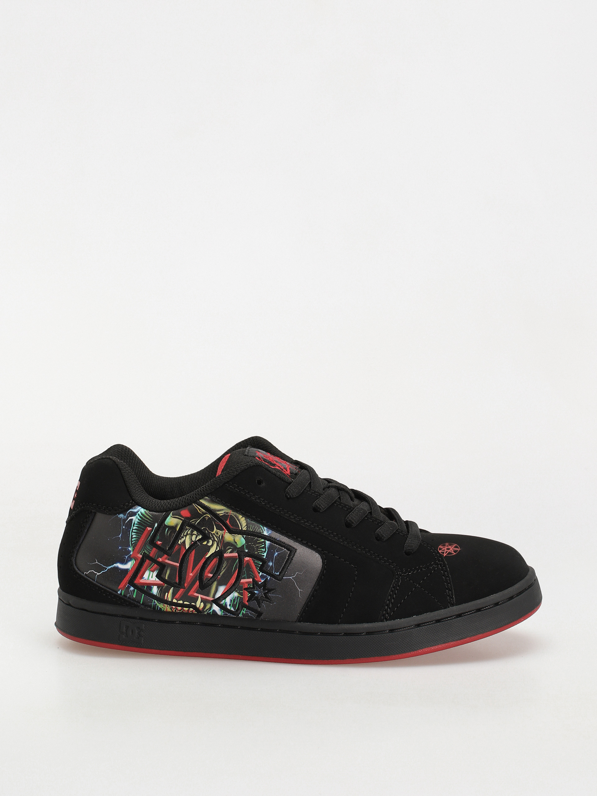 DC X Slayer Net Schuhe (black/red)