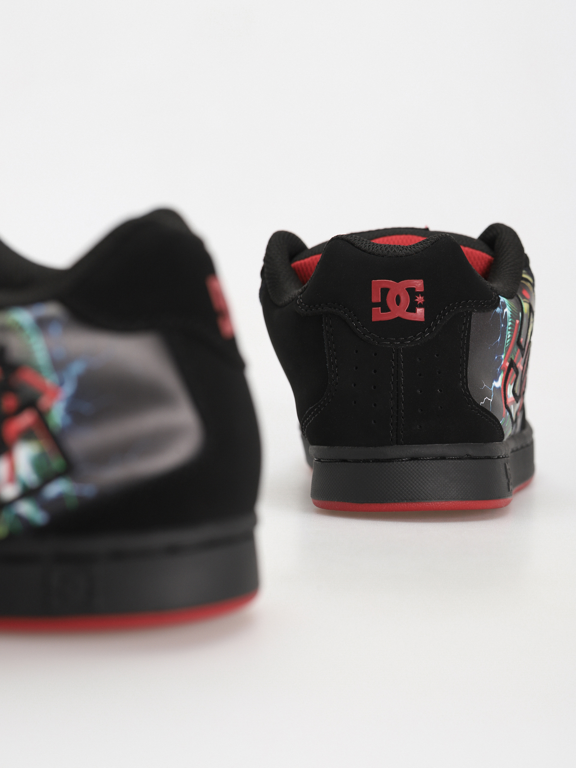 DC X Slayer Net Schuhe (black/red)