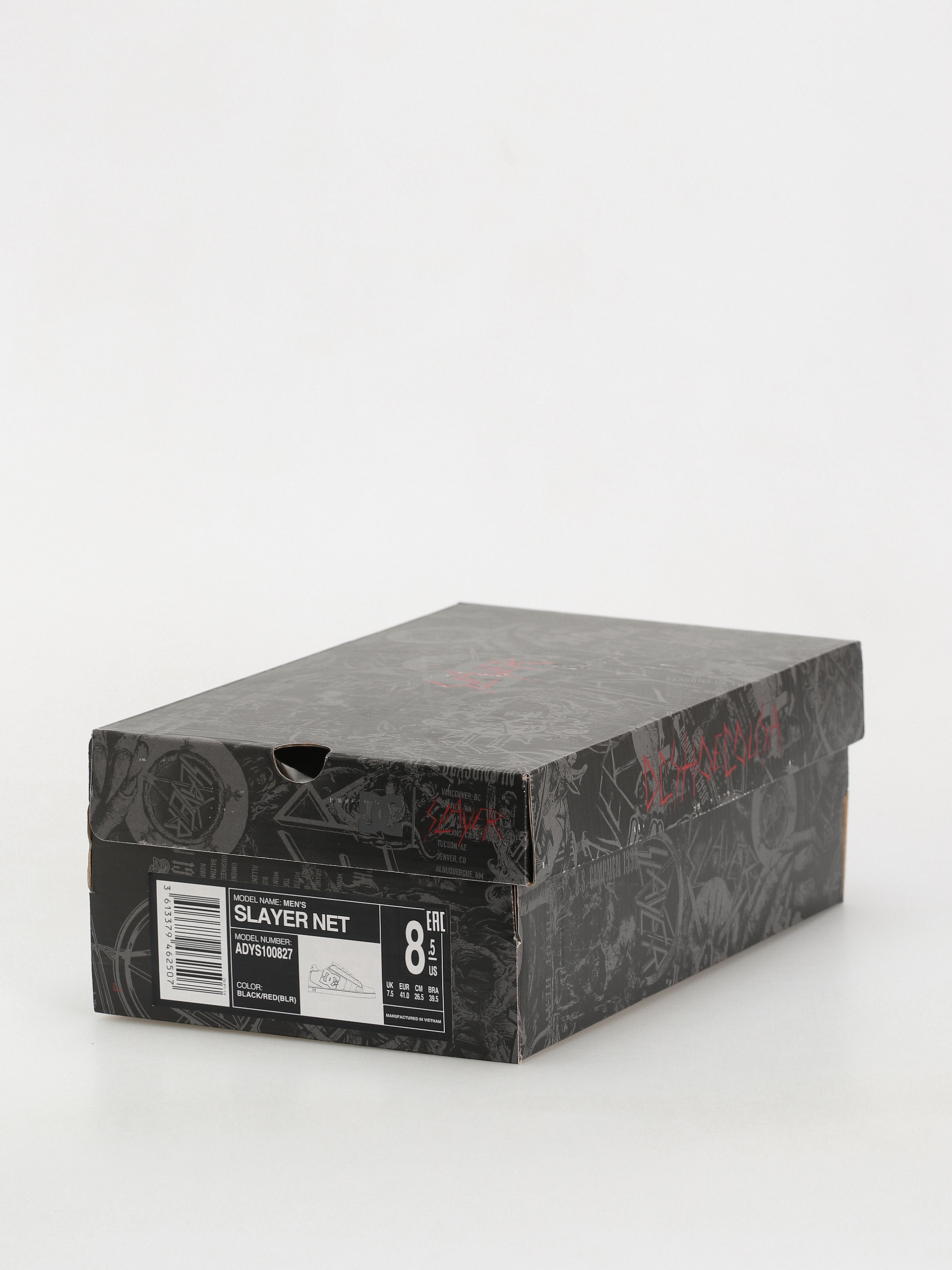 DC X Slayer Net Schuhe (black/red)