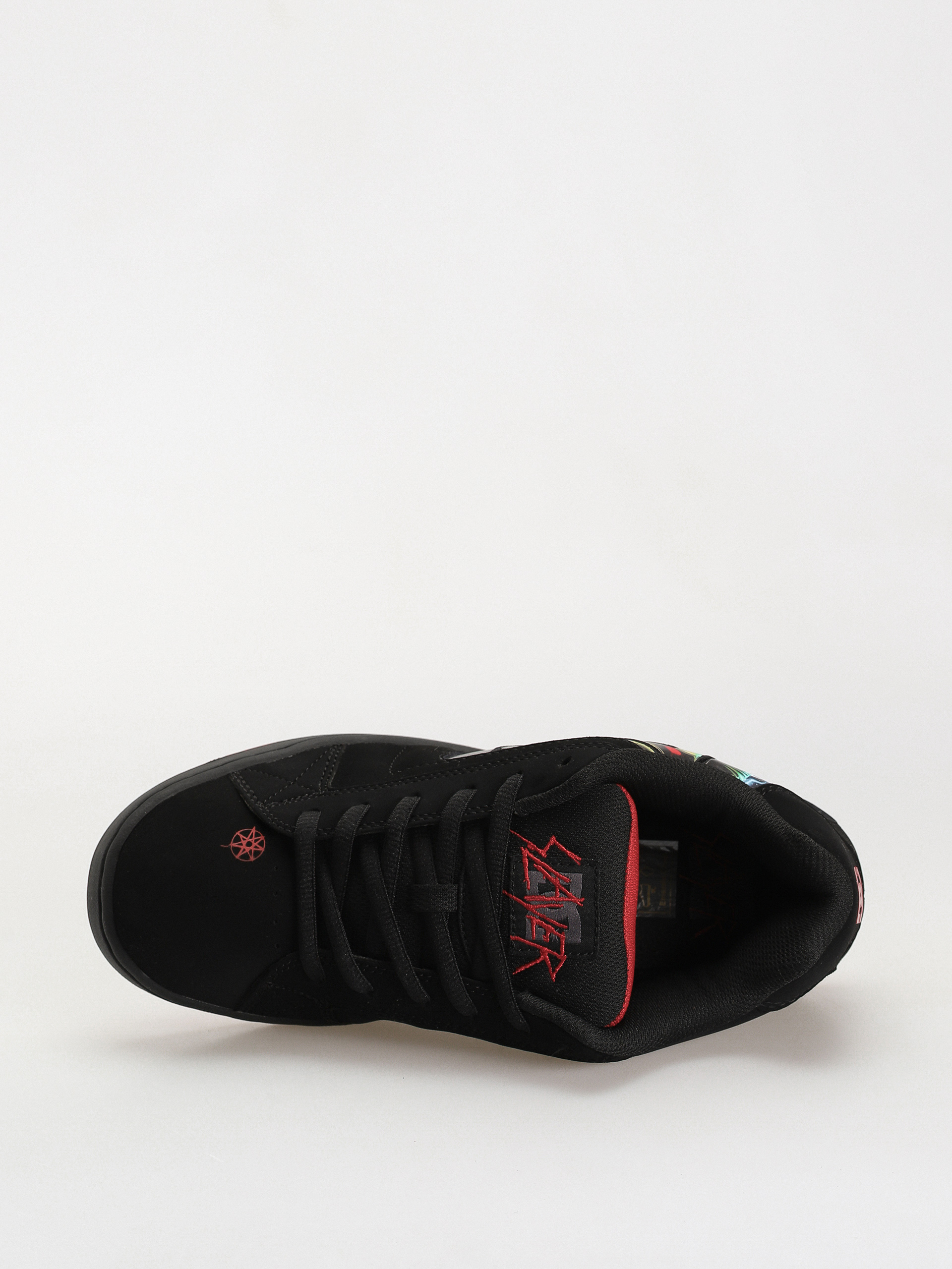 DC X Slayer Net Schuhe (black/red)