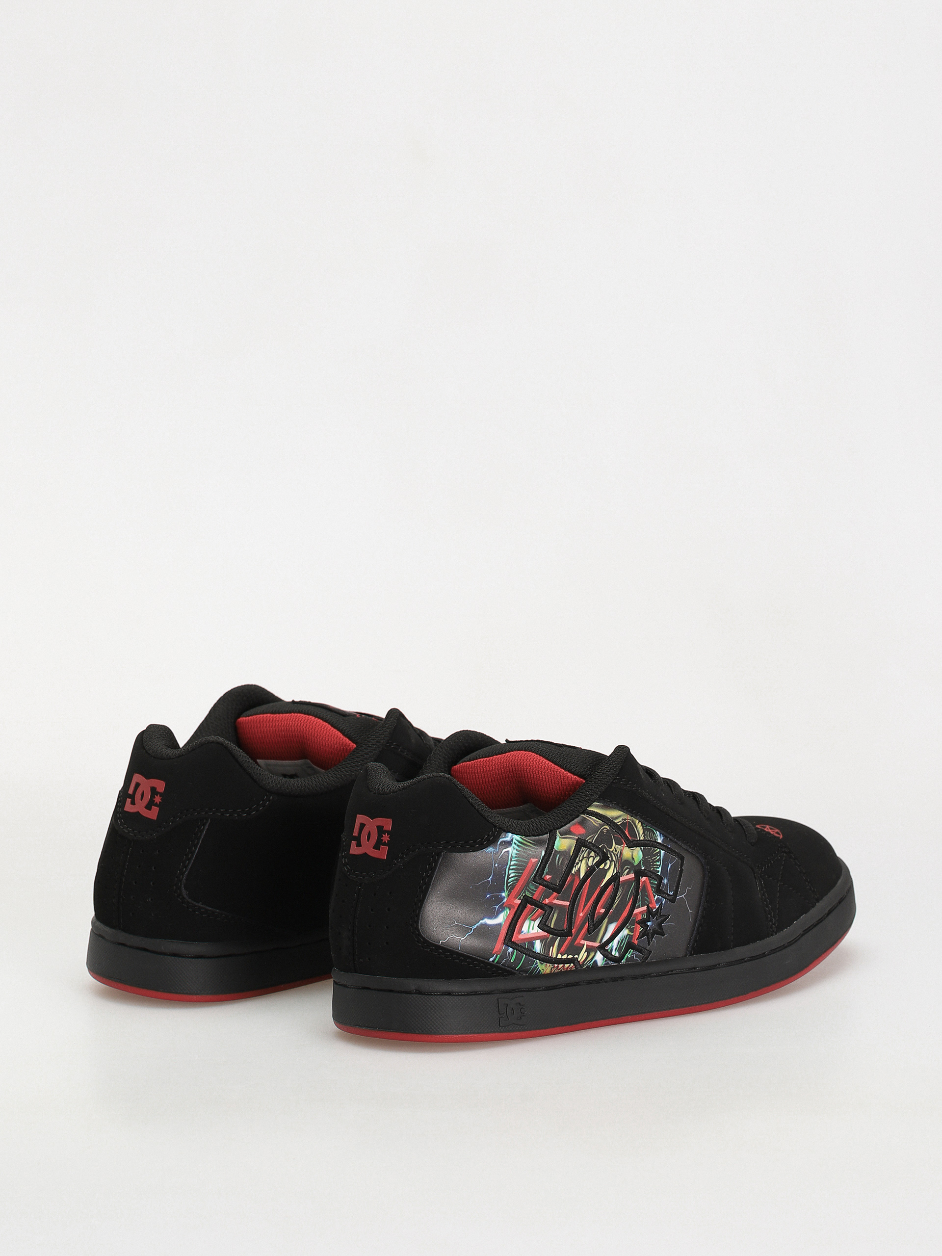 DC X Slayer Net Schuhe (black/red)