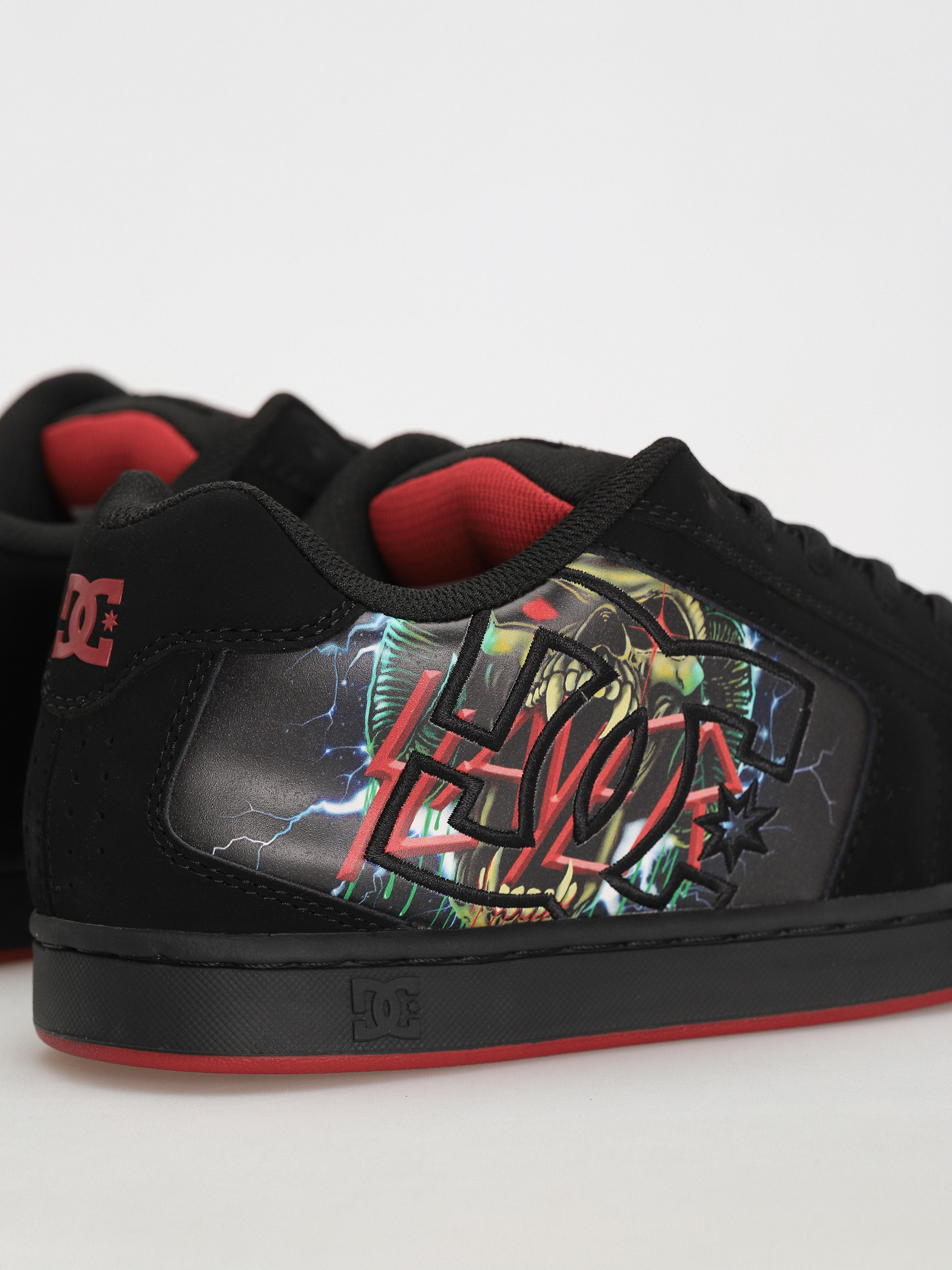DC X Slayer Net Schuhe (black/red)