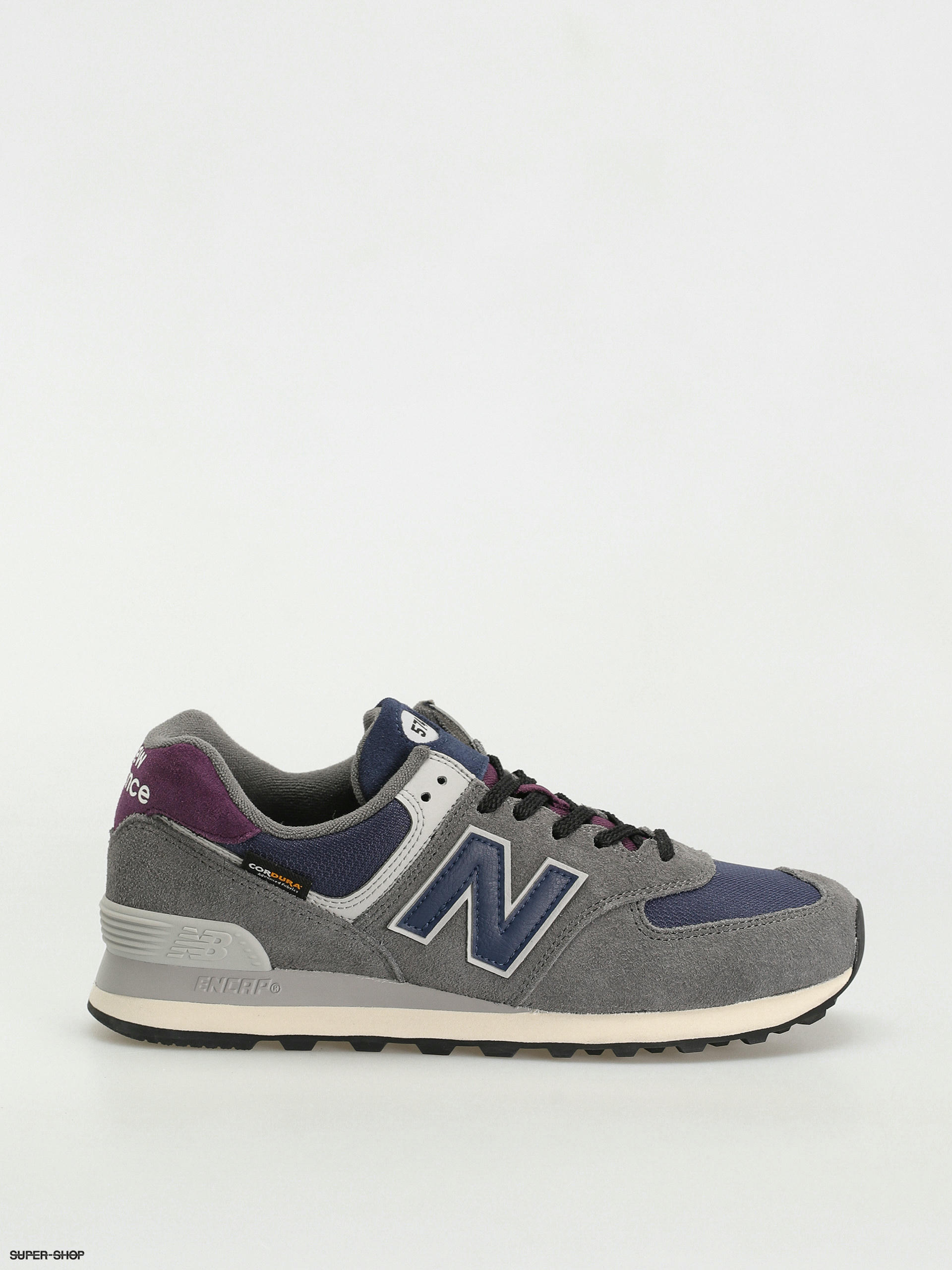 New balance 574 hot sale navy red grey