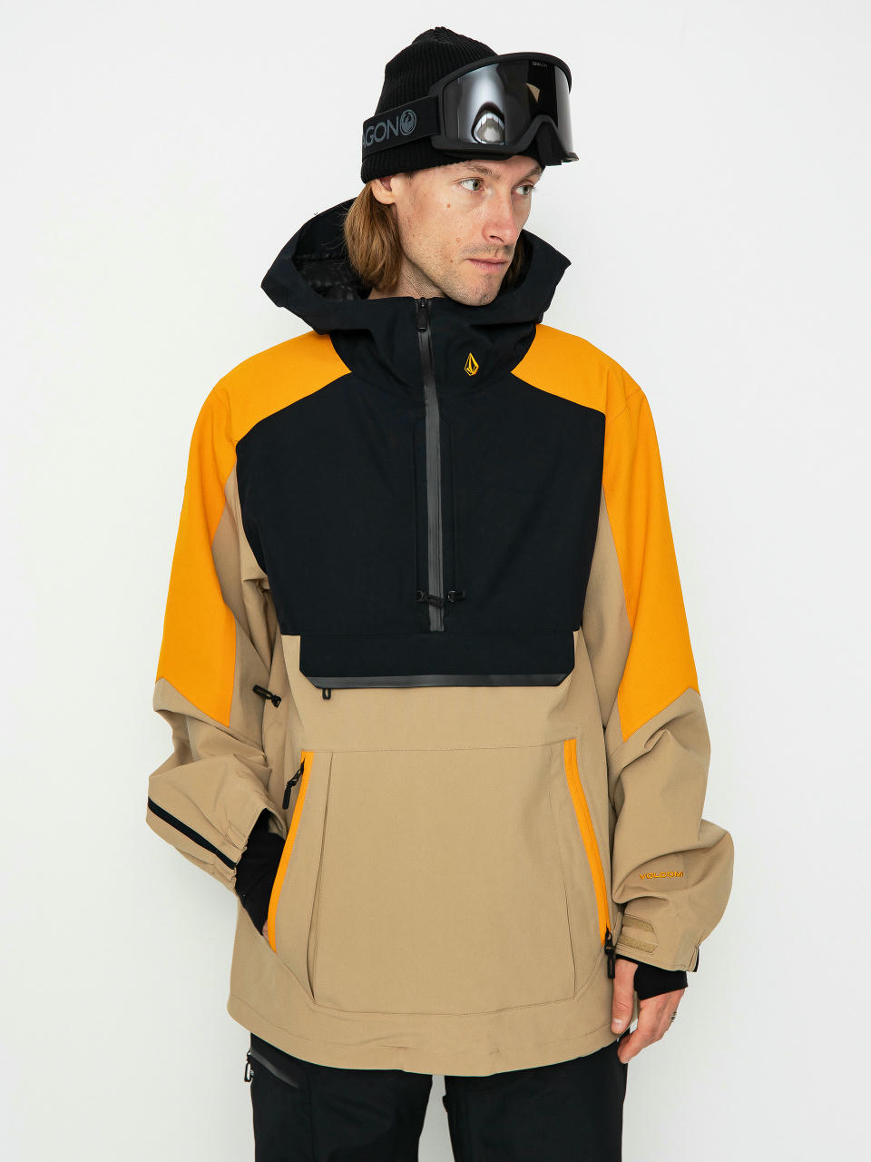 Volcom Brighton Pullover Snowboardjacke (gold)