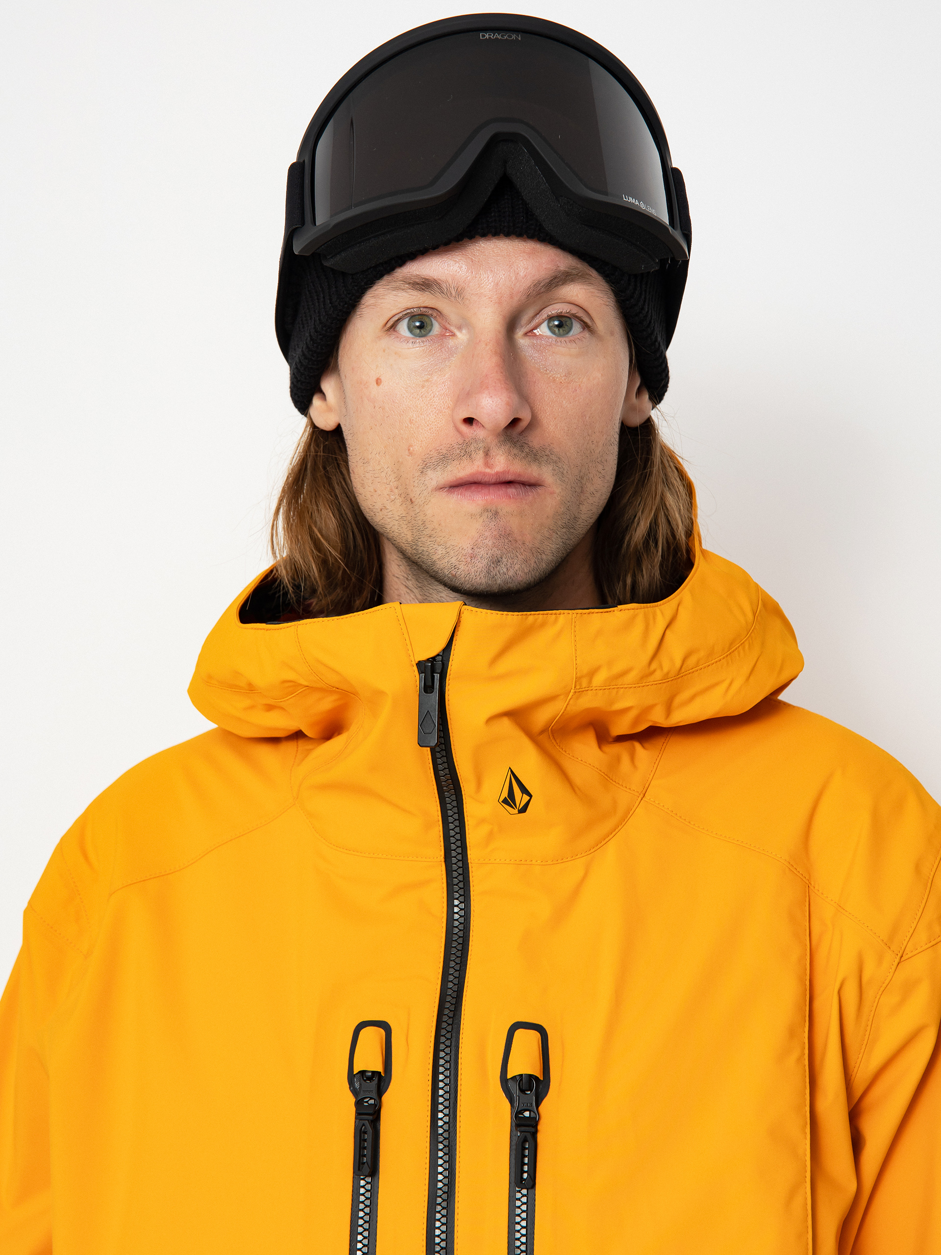 Mens Volcom Guide Gore Tex Snowboard jacket (gold)